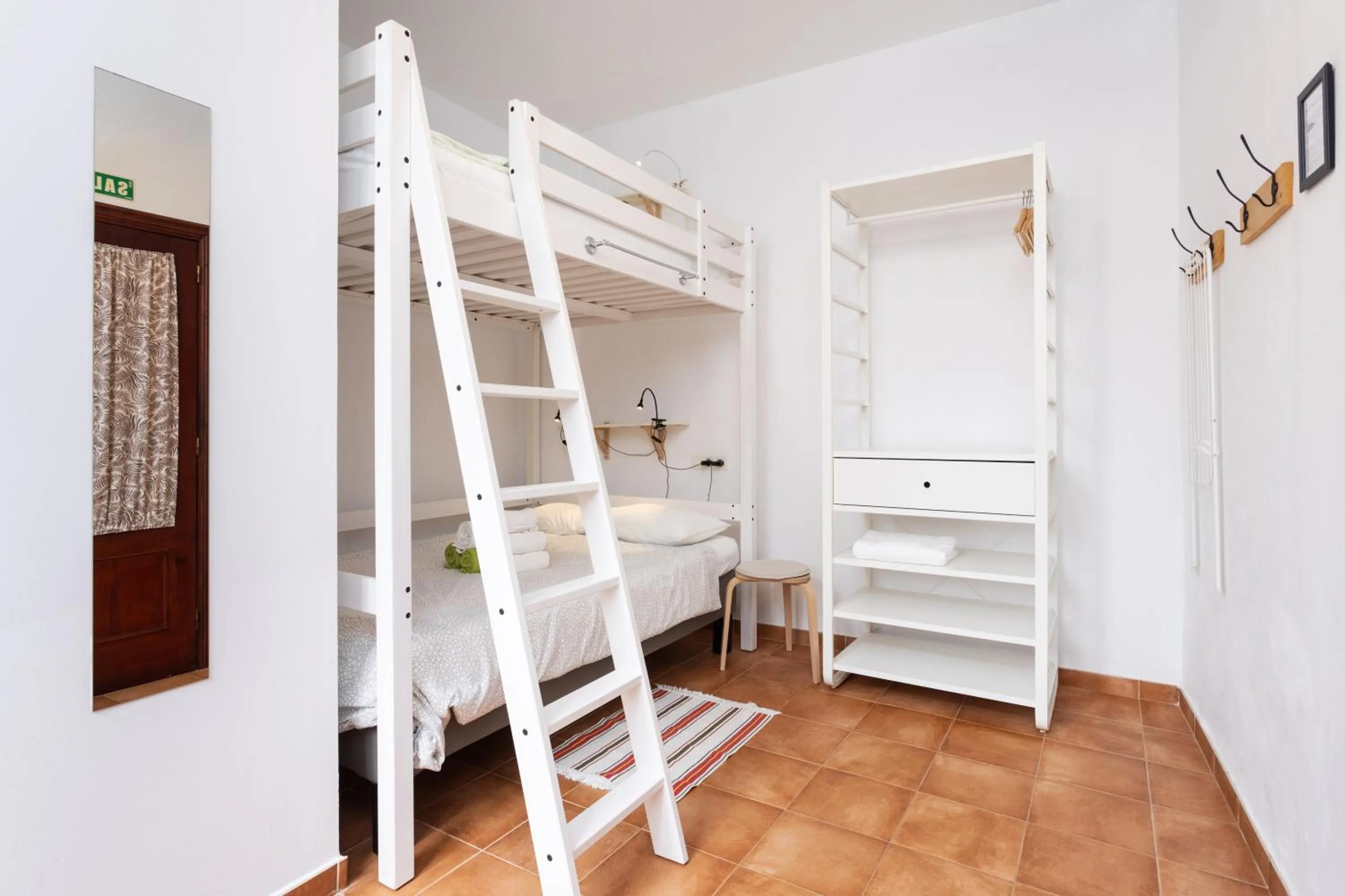 Bed in Tabaiba Guesthouse