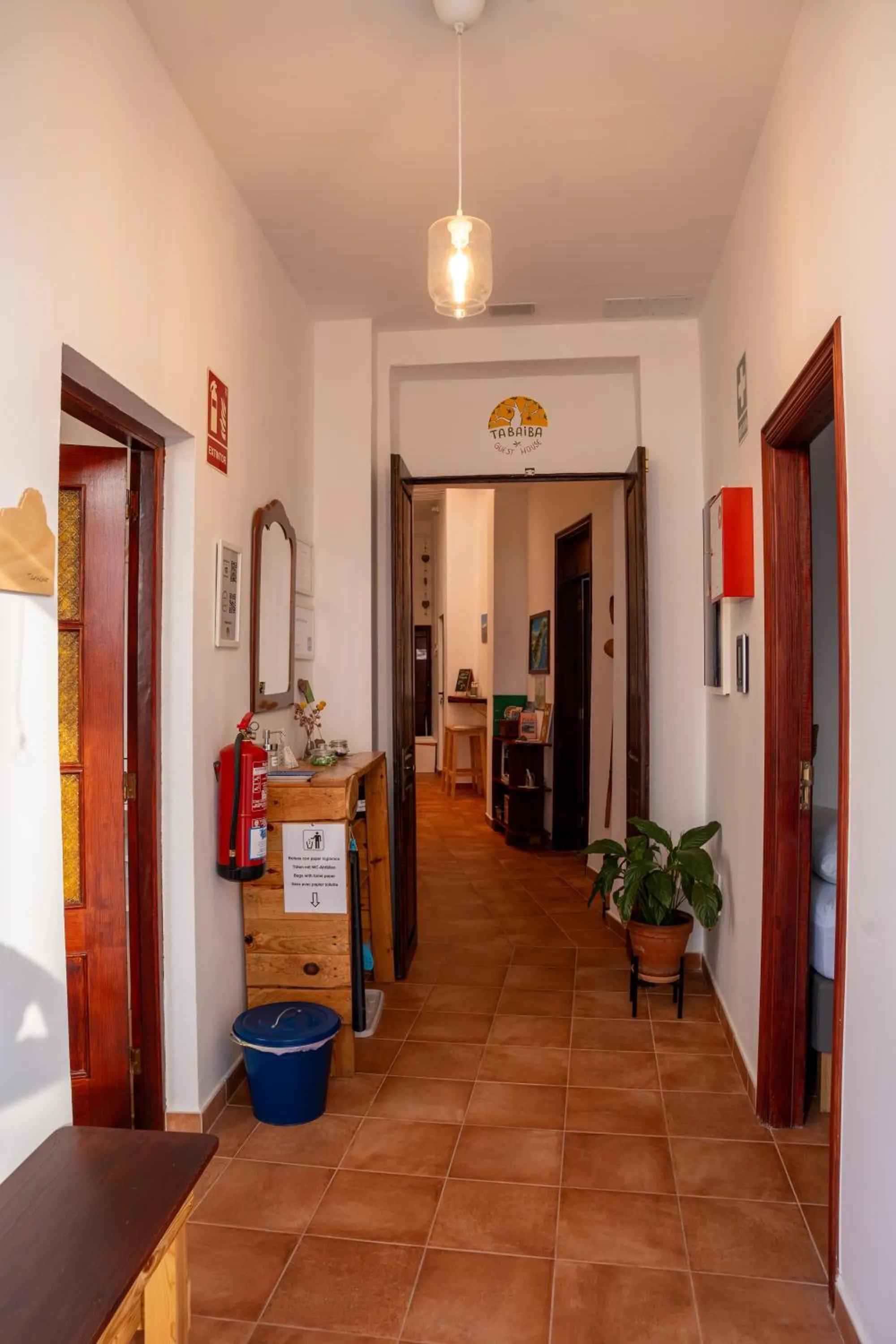 Decorative detail in Tabaiba Guesthouse