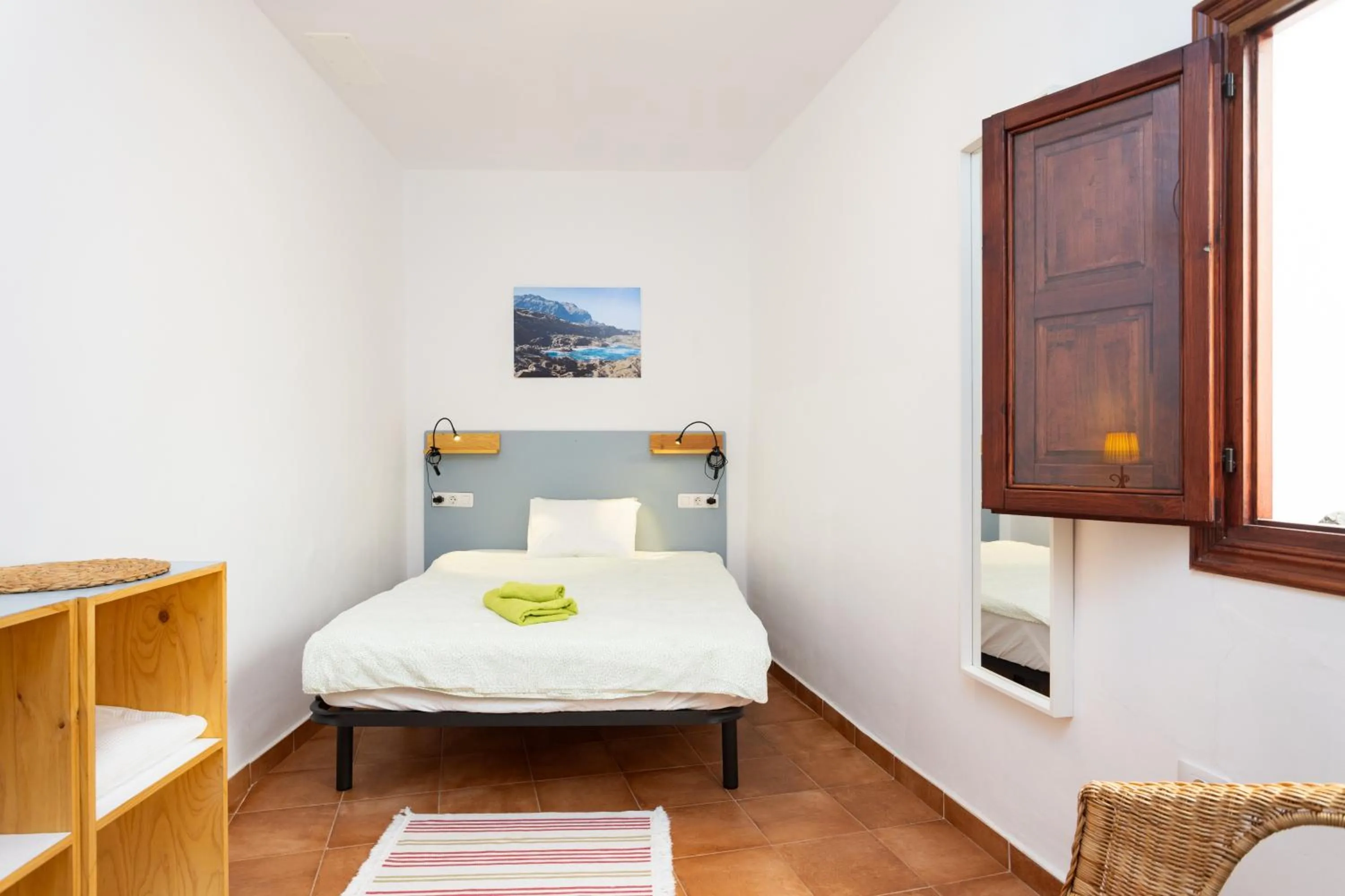 Bed in Tabaiba Guesthouse