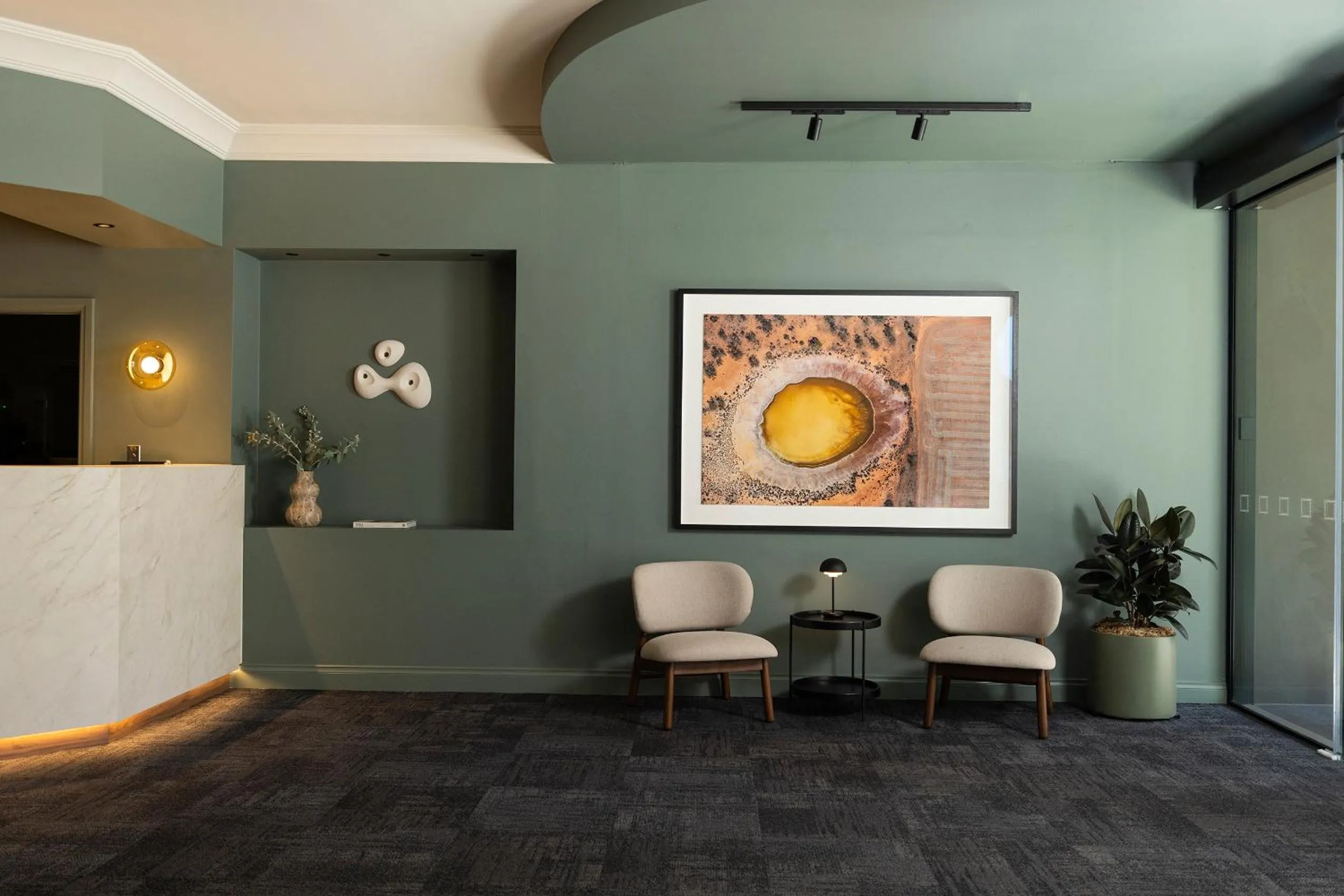 Lobby or reception in Pensione Hotel Perth