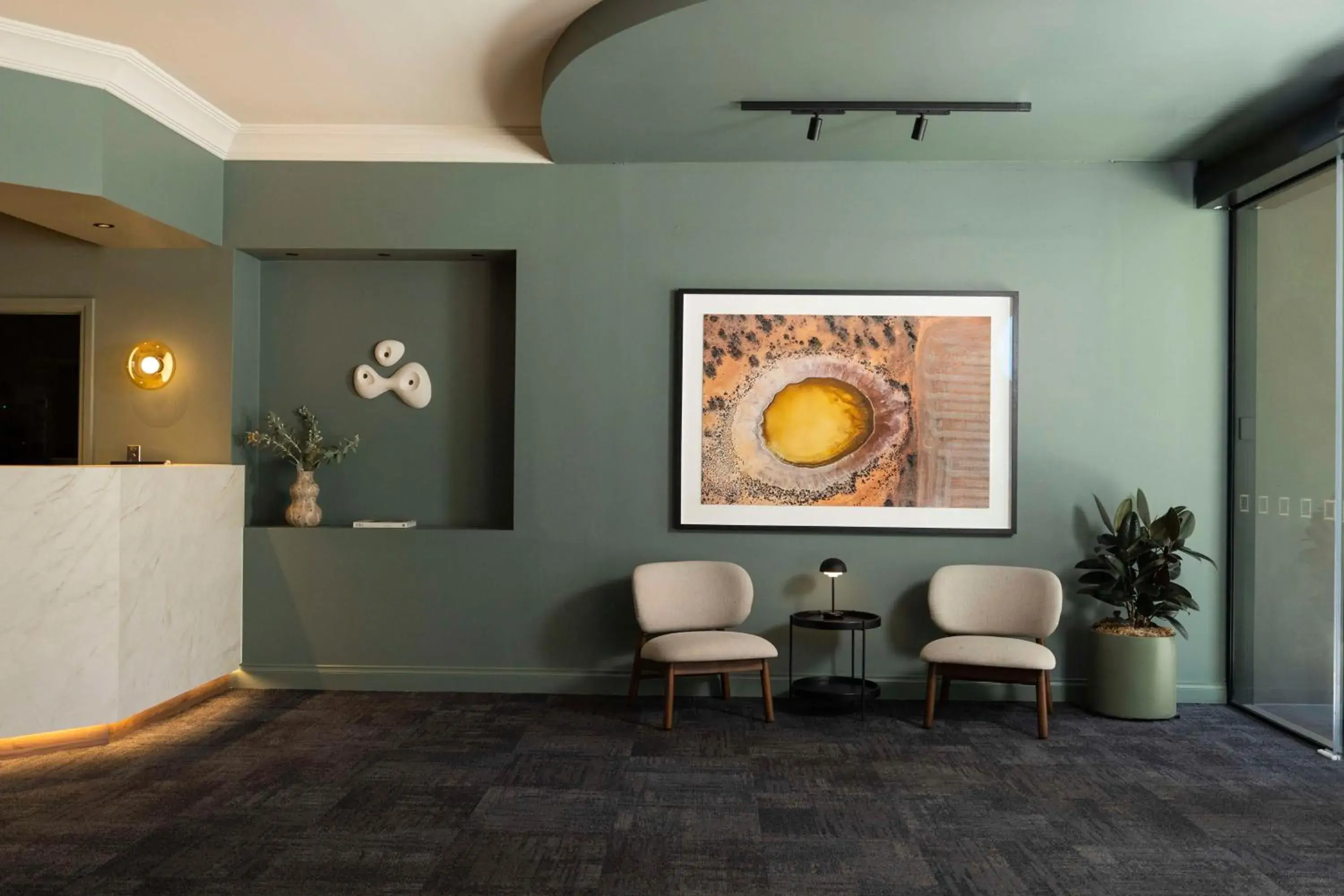 Lobby or reception in Pensione Hotel Perth Lobby or reception in Pensione Hotel Perth