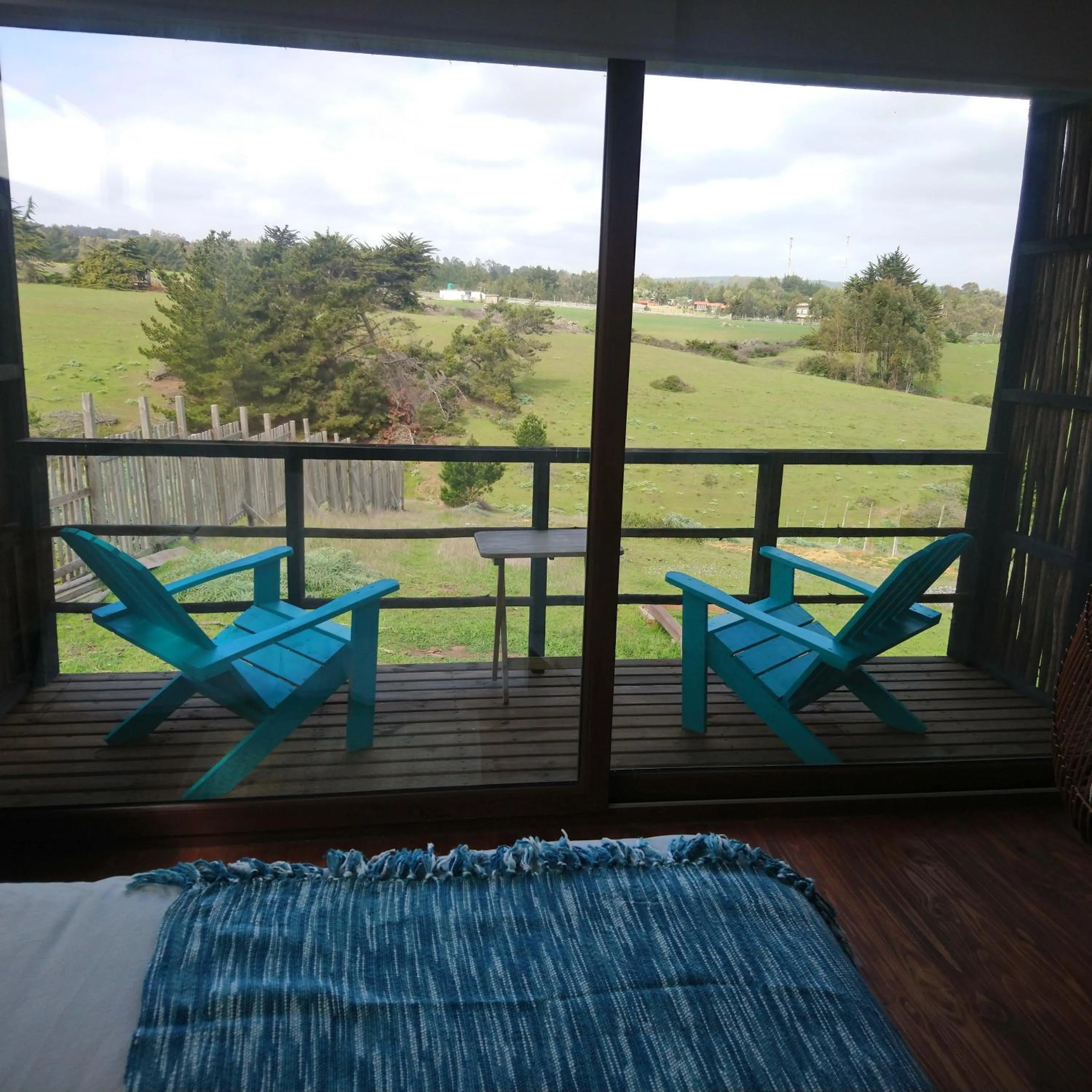 Bed in Lotus Lodge