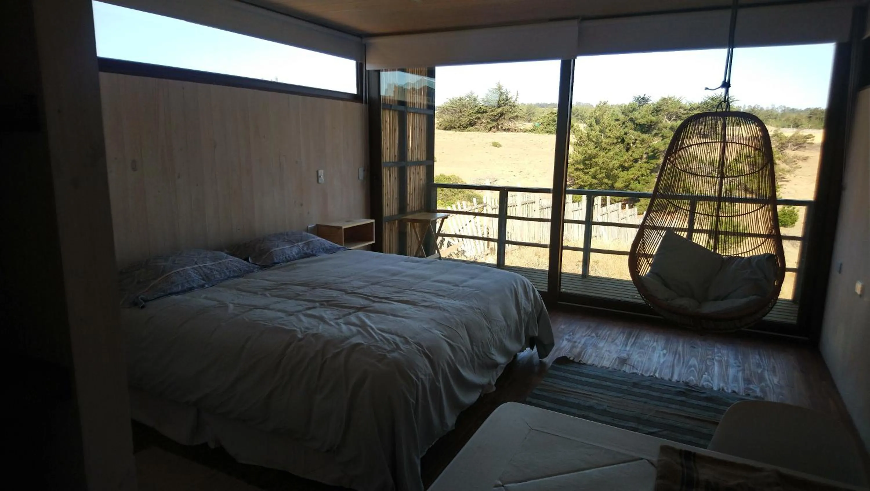 Bed in Lotus Lodge