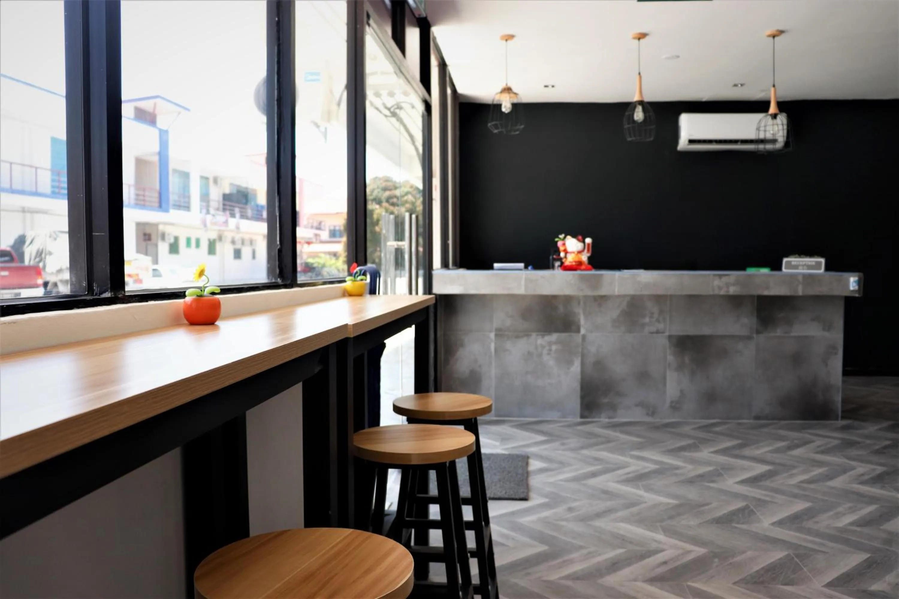 Lobby or reception in Halo Hotel