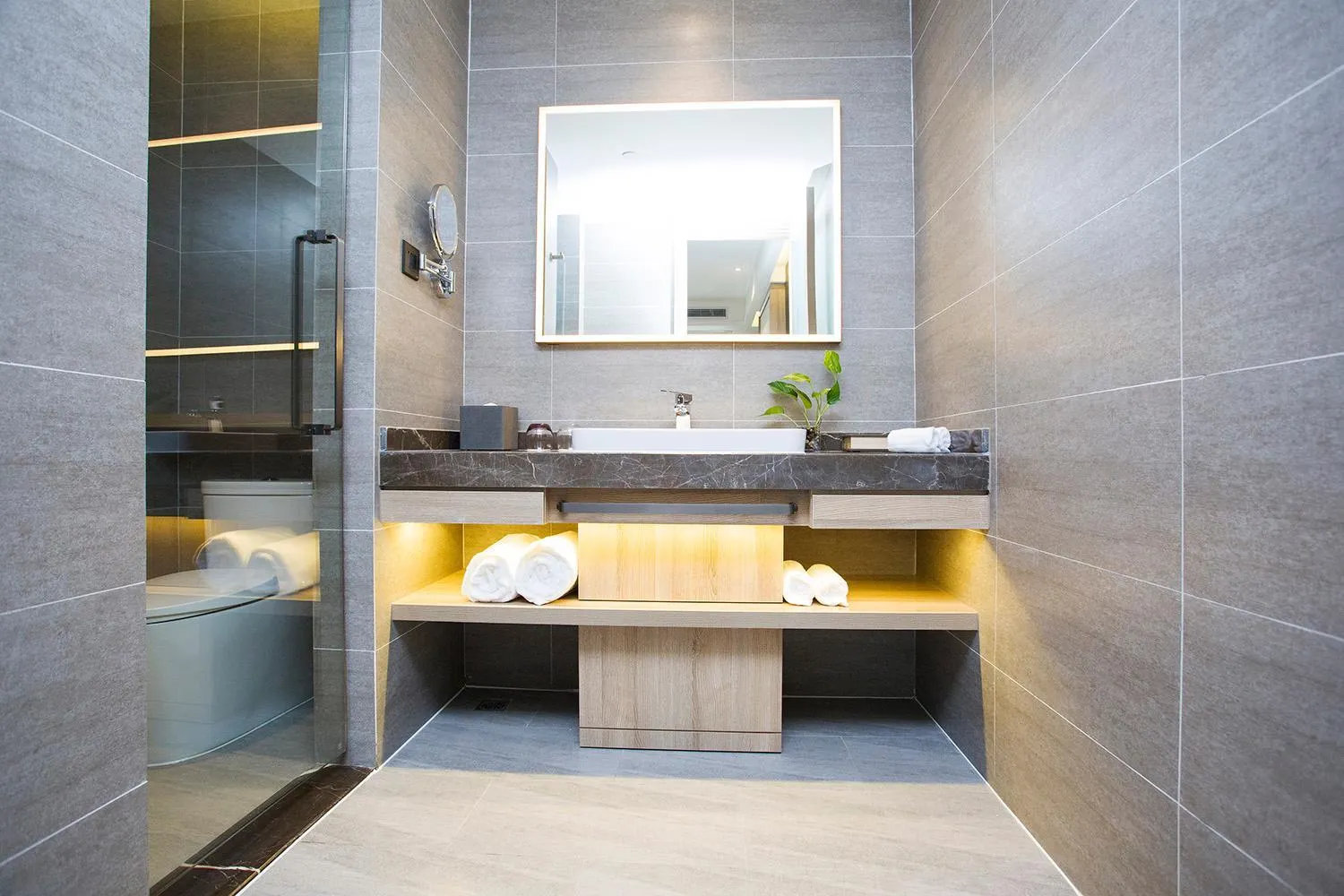 Shower in Atour Hotel Hangzhou Jinsha Lake