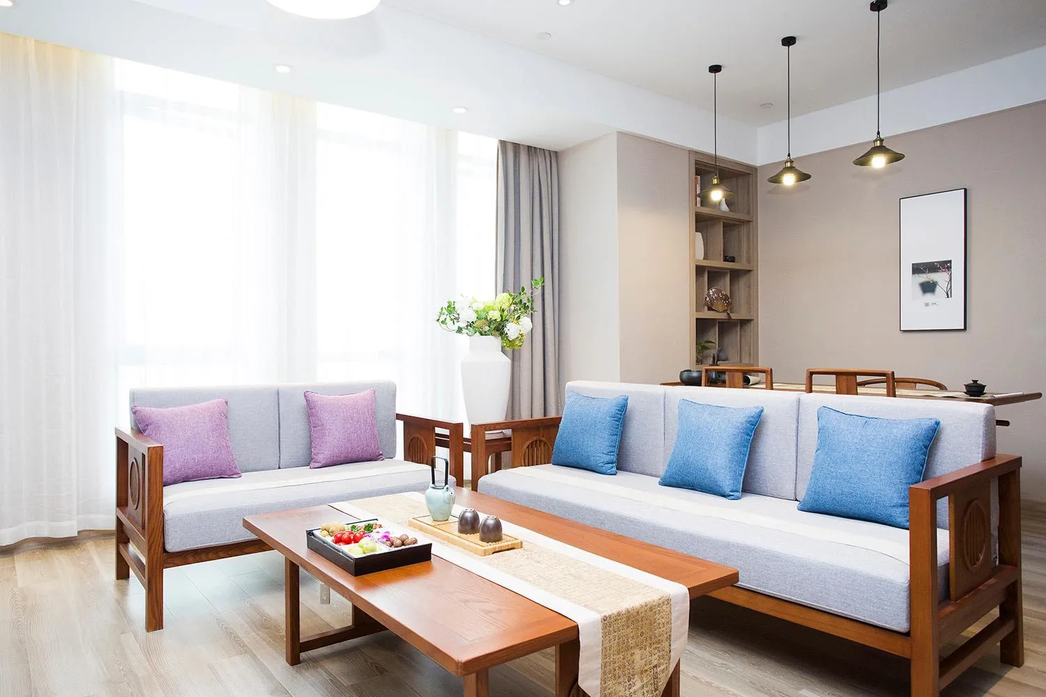 Photo of the whole room in Atour Hotel Hangzhou Jinsha Lake