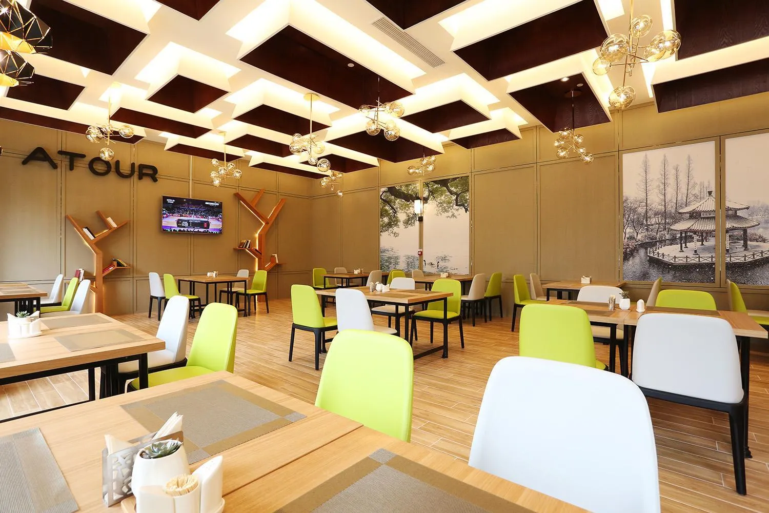 Restaurant/places to eat in Atour Hotel Hangzhou Jinsha Lake