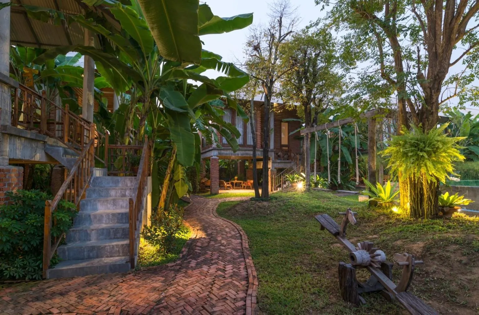 Natural landscape in BaanSuk Sukhothai Resort