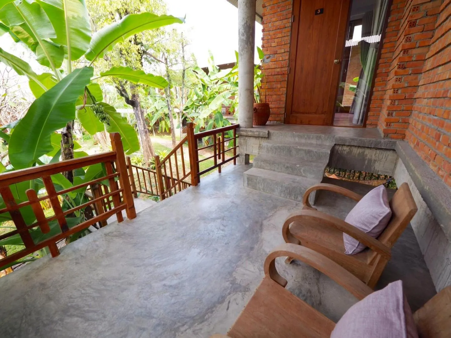 Patio in BaanSuk Sukhothai Resort