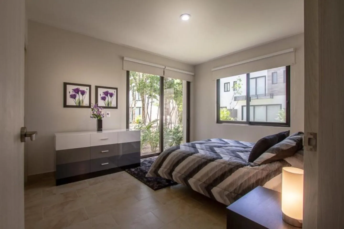 Bedroom, Bed in Ciudad Mayakoba Homes by Vimex