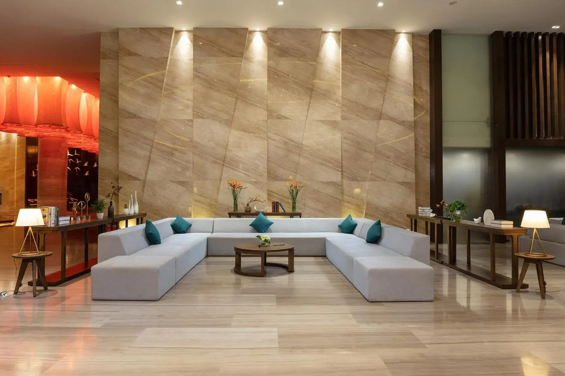 Lobby or reception in DIC Star Hotels & Resorts Vinh Phuc Lobby or reception in DIC Star Hotels & Resorts Vinh Phuc