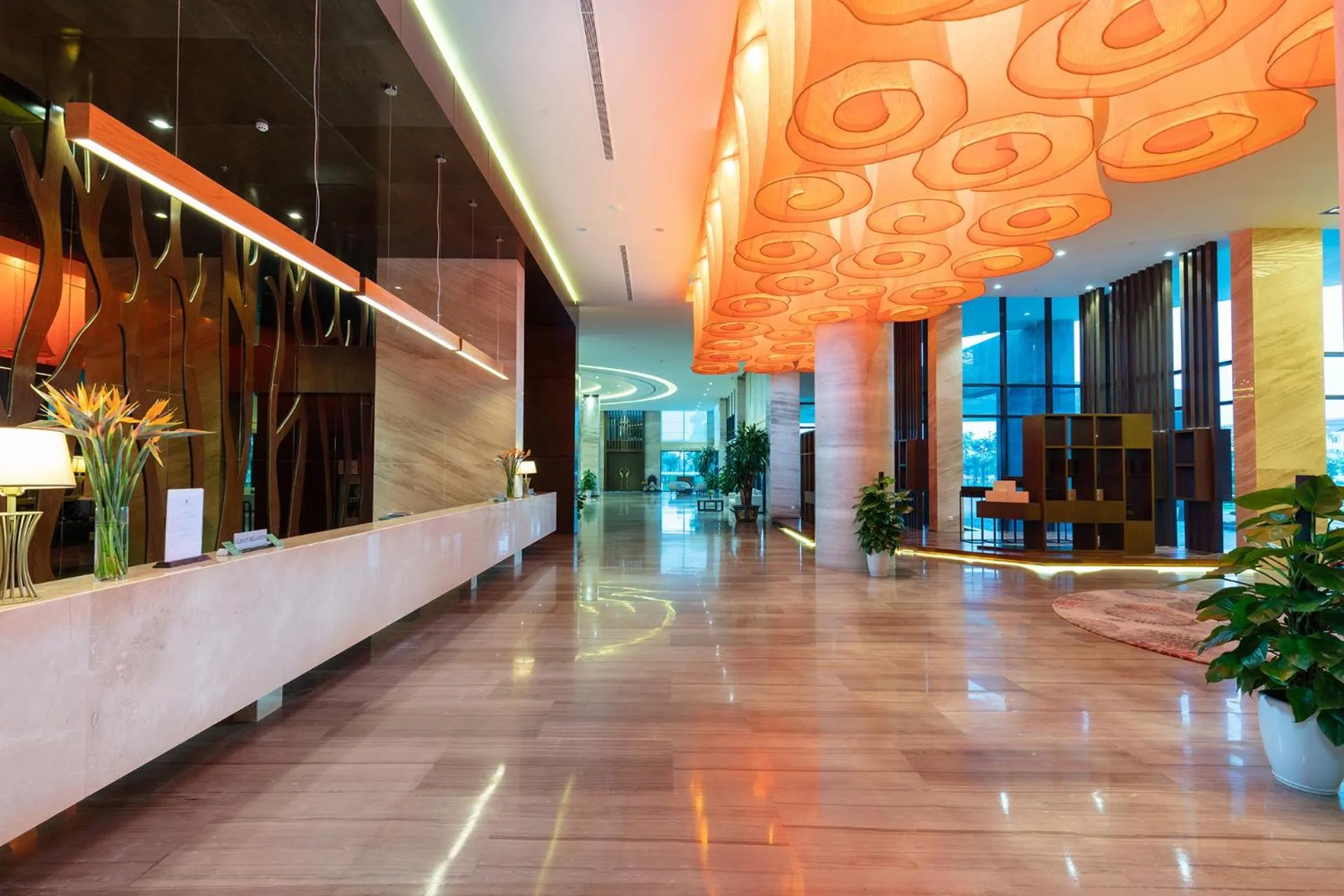 Lobby or reception in DIC Star Hotels & Resorts Vinh Phuc