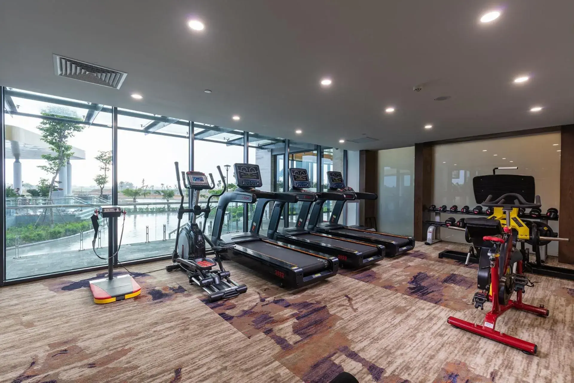 Fitness centre/facilities in DIC Star Hotels & Resorts Vinh Phuc Fitness centre/facilities in DIC Star Hotels & Resorts Vinh Phuc