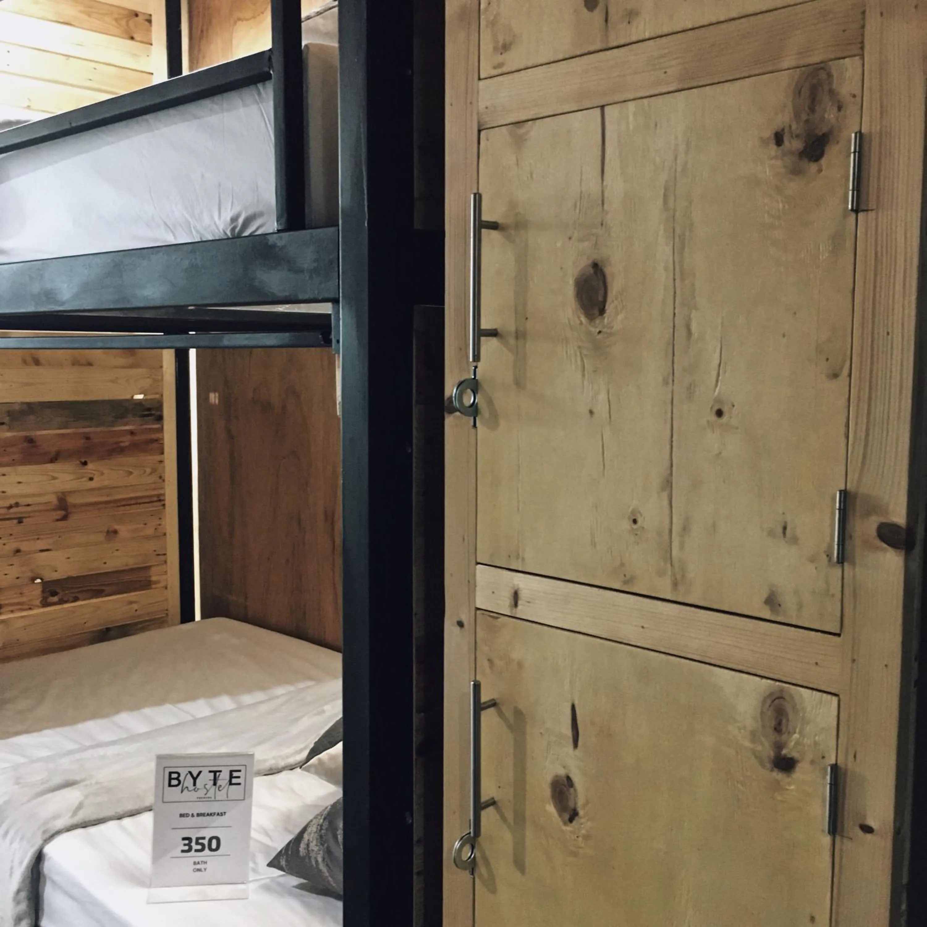 Bed in BYTE hostel