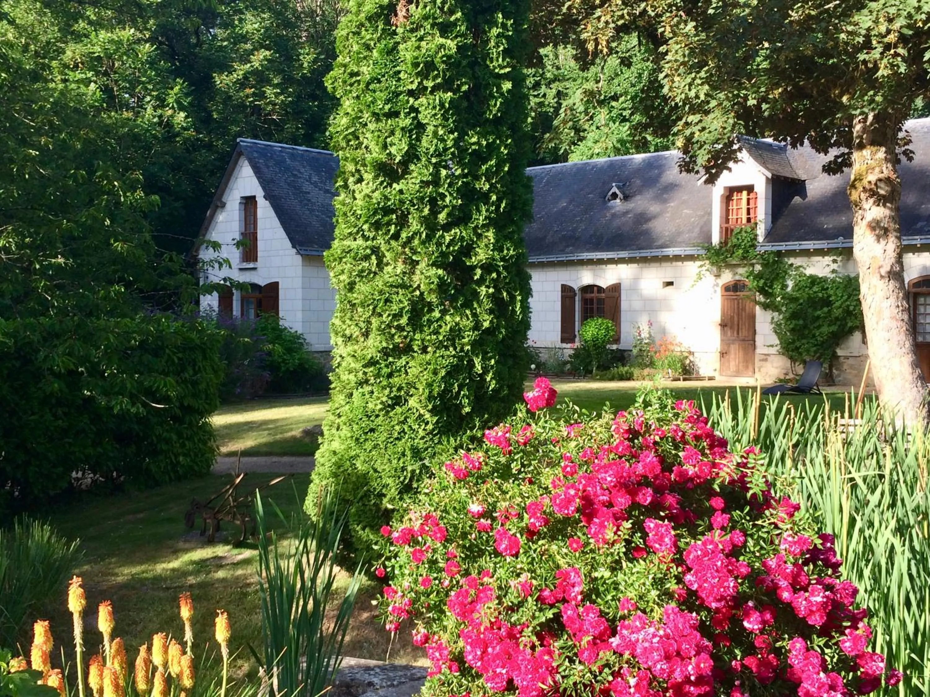 Garden in Domaine de Joreau