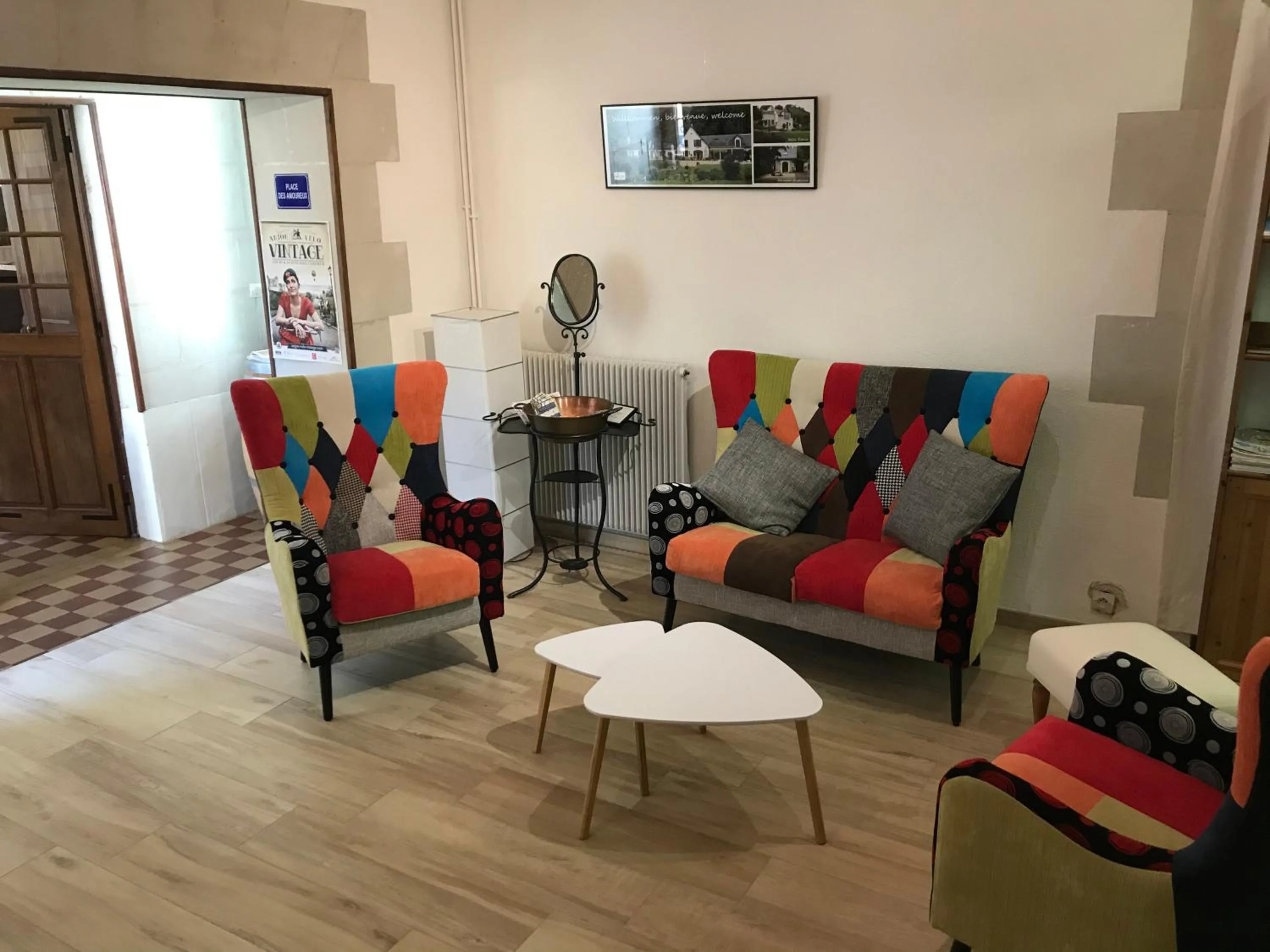 Communal lounge/ TV room in Domaine de Joreau