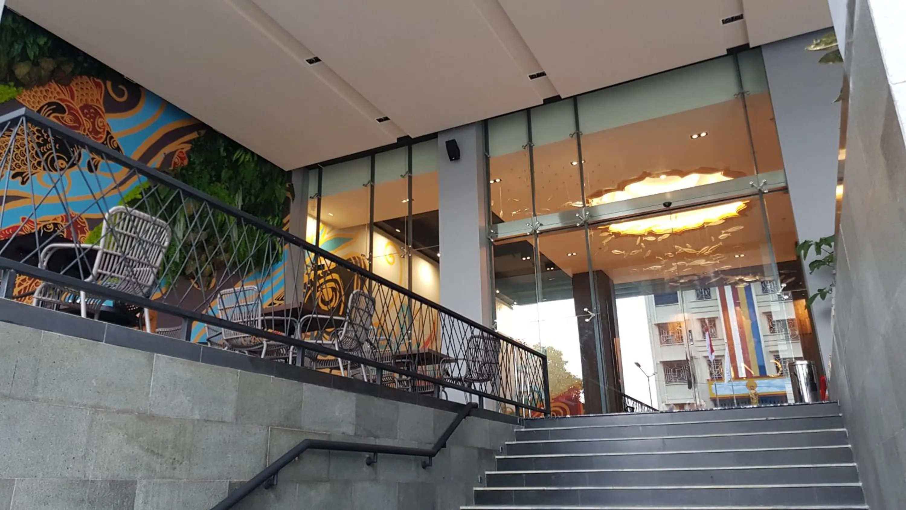 Facade/entrance in Luminor Hotel Jakarta Kota By WH