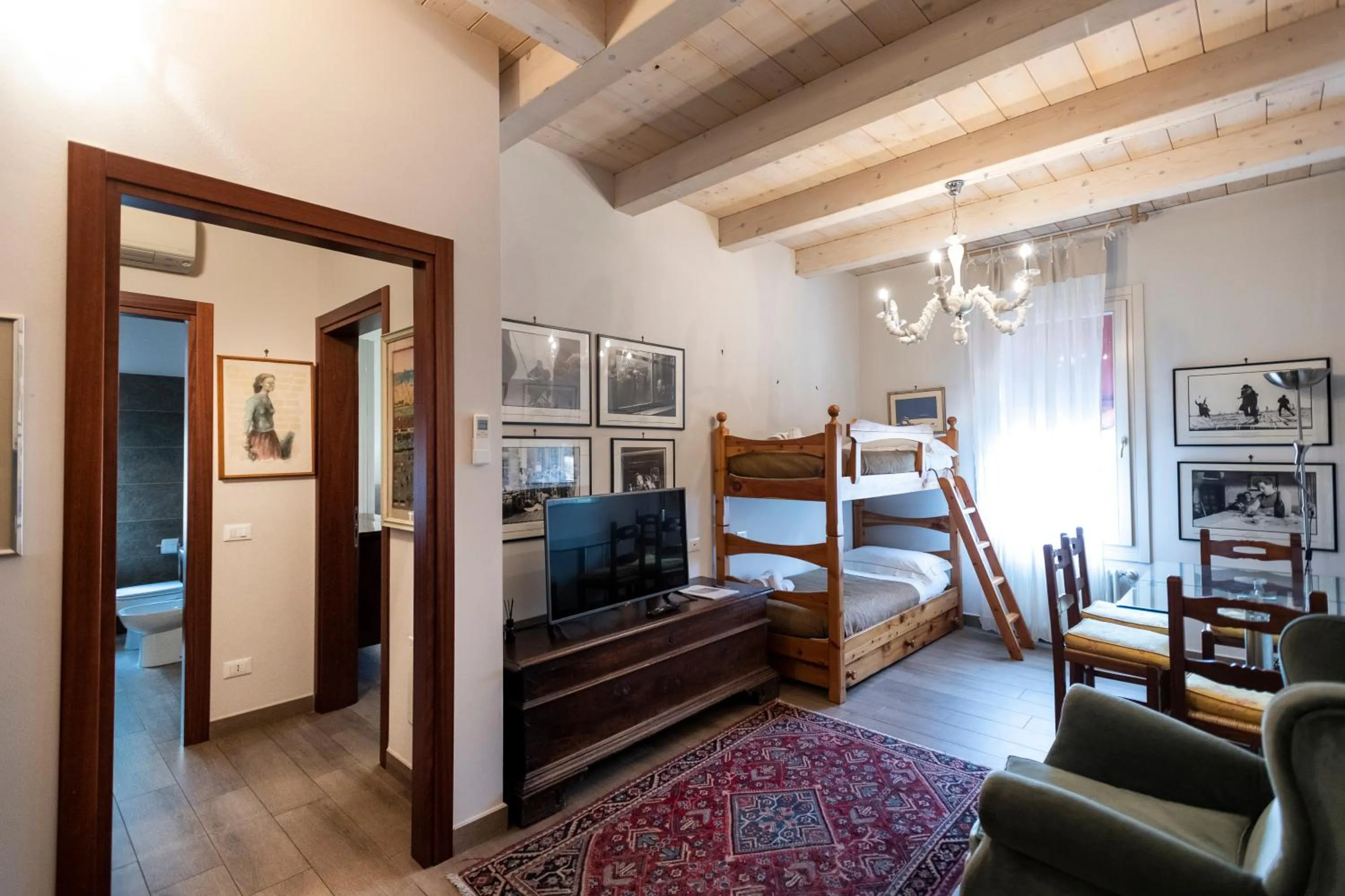 Bed in Al Battistero Luxury Suite