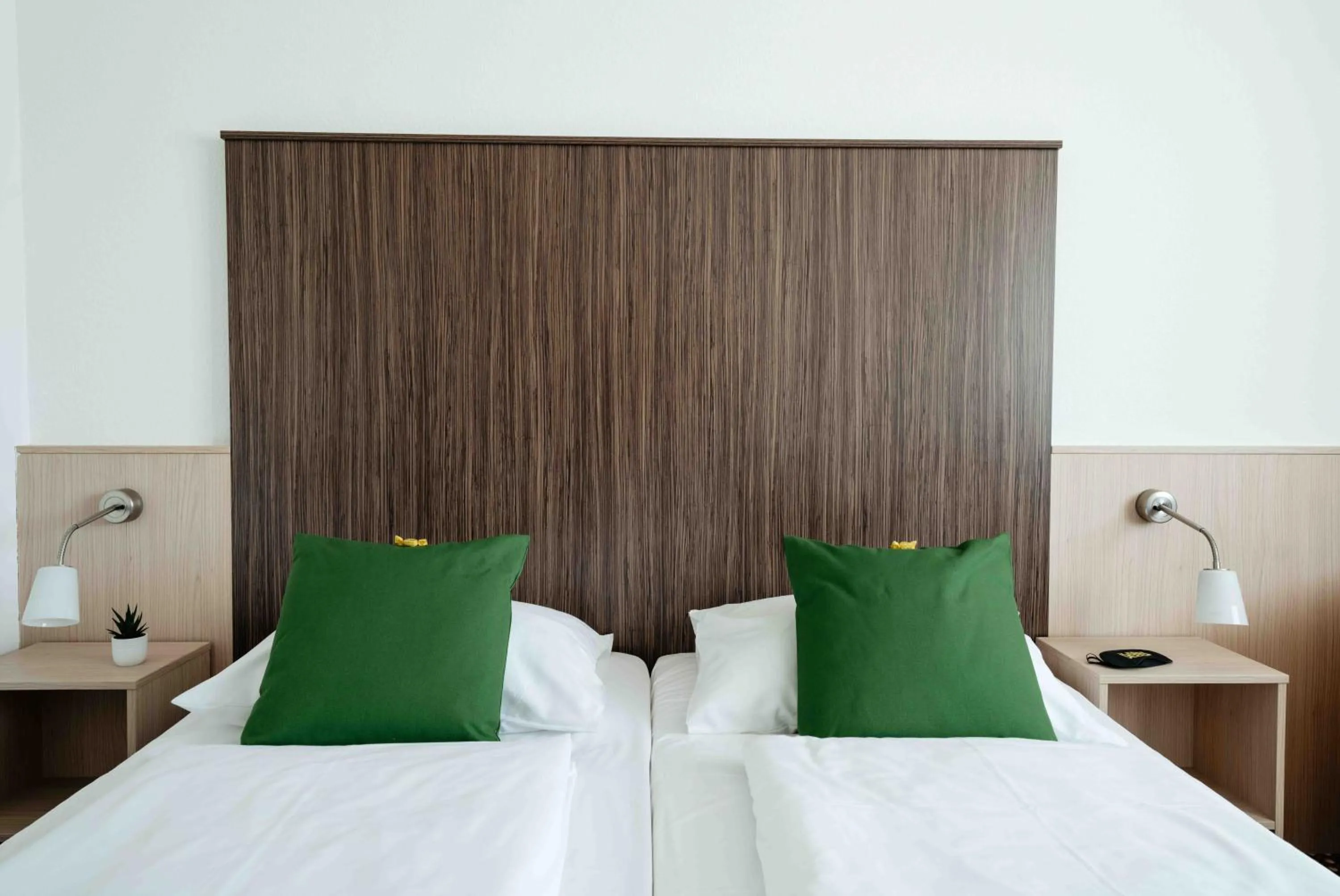 Bed in Best Western Smart Hotel