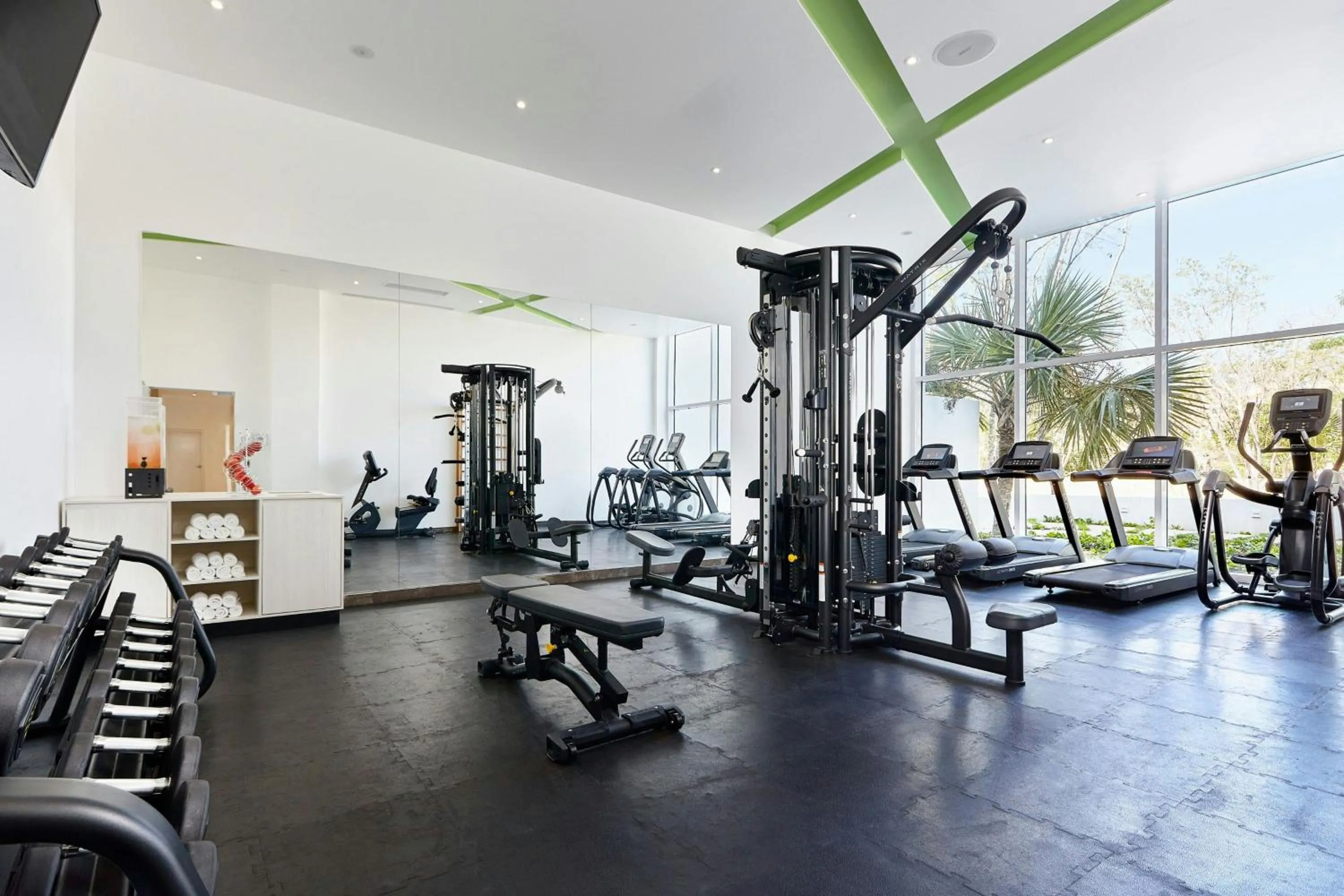 Fitness centre/facilities in Fairfield Inn & Suites by Marriott Cancun Airport