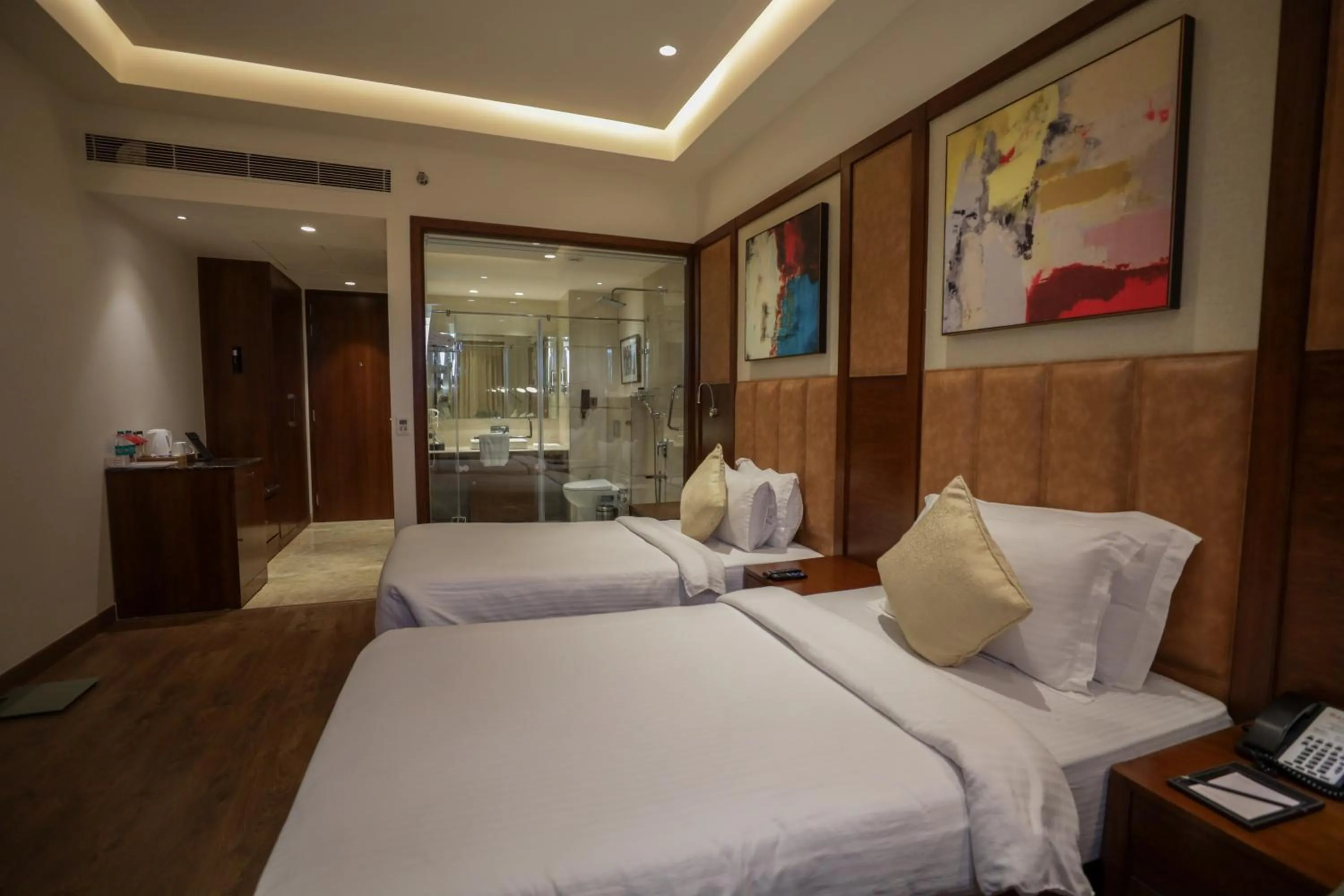 Photo of the whole room, Bed in Ramada by Wyndham Kapurthala