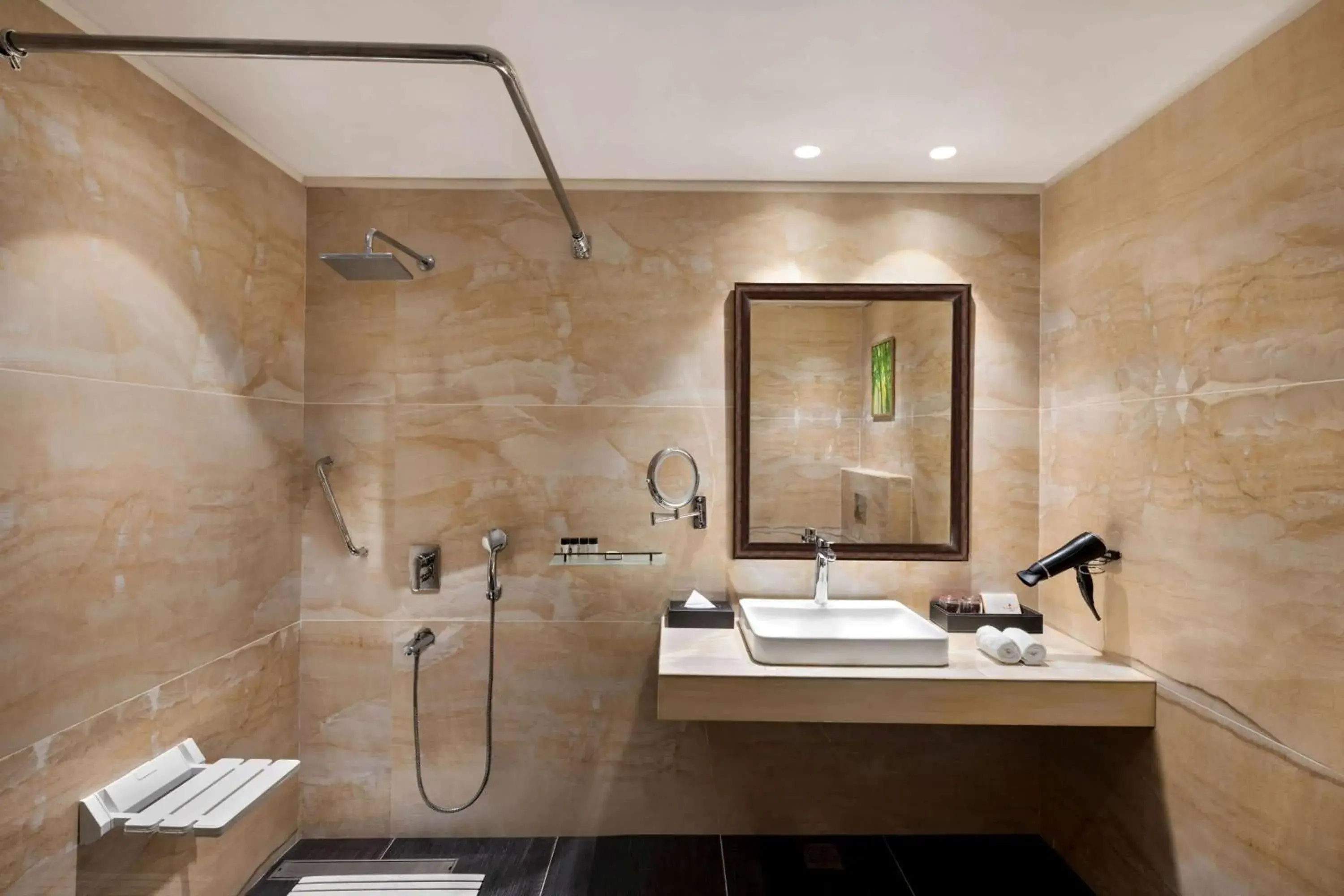 Bathroom in Ramada by Wyndham Kapurthala Bathroom in Ramada by Wyndham Kapurthala