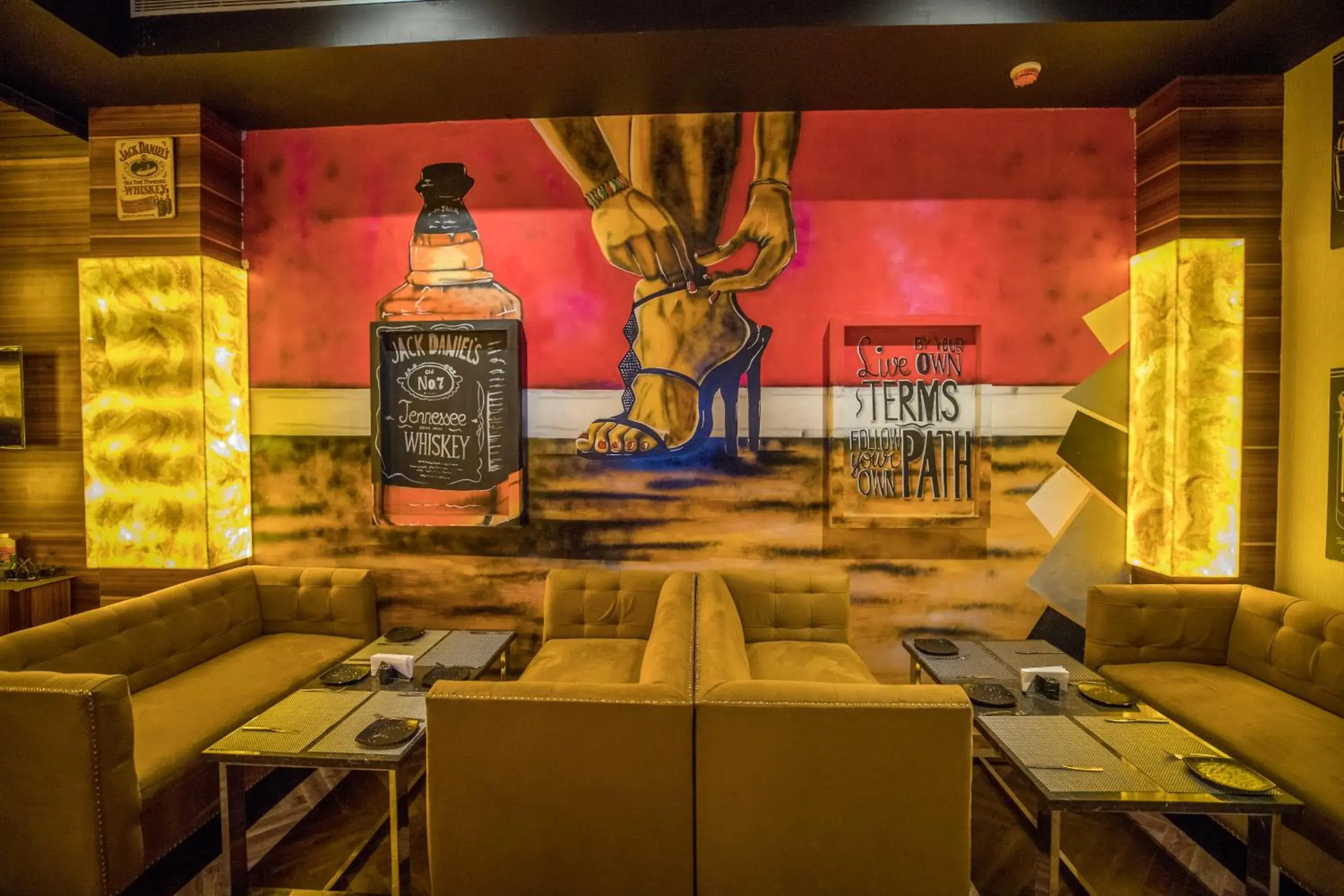 Lounge or bar in Ramada by Wyndham Kapurthala Lounge or bar in Ramada by Wyndham Kapurthala