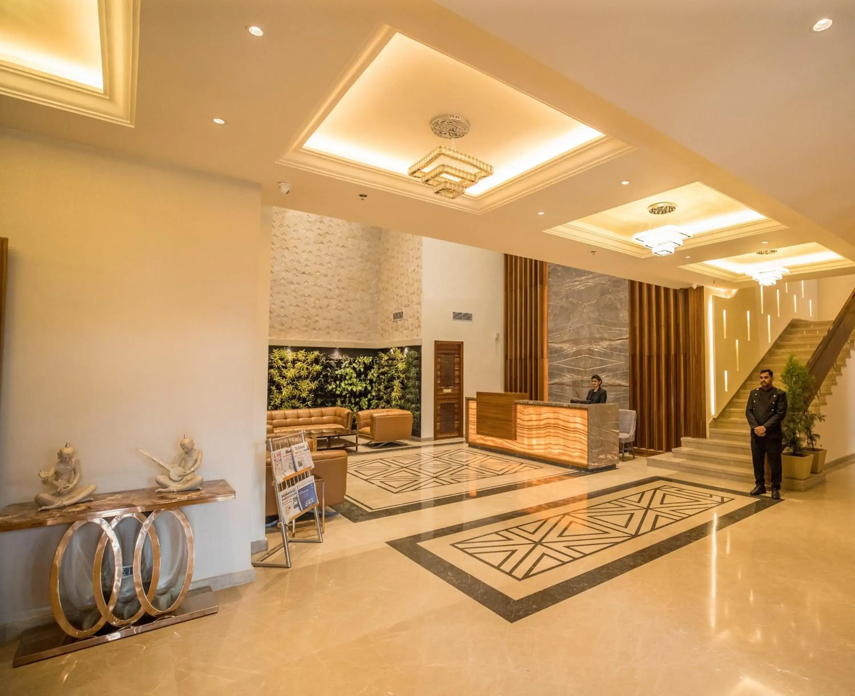 Lobby or reception in Ramada by Wyndham Kapurthala Lobby or reception in Ramada by Wyndham Kapurthala