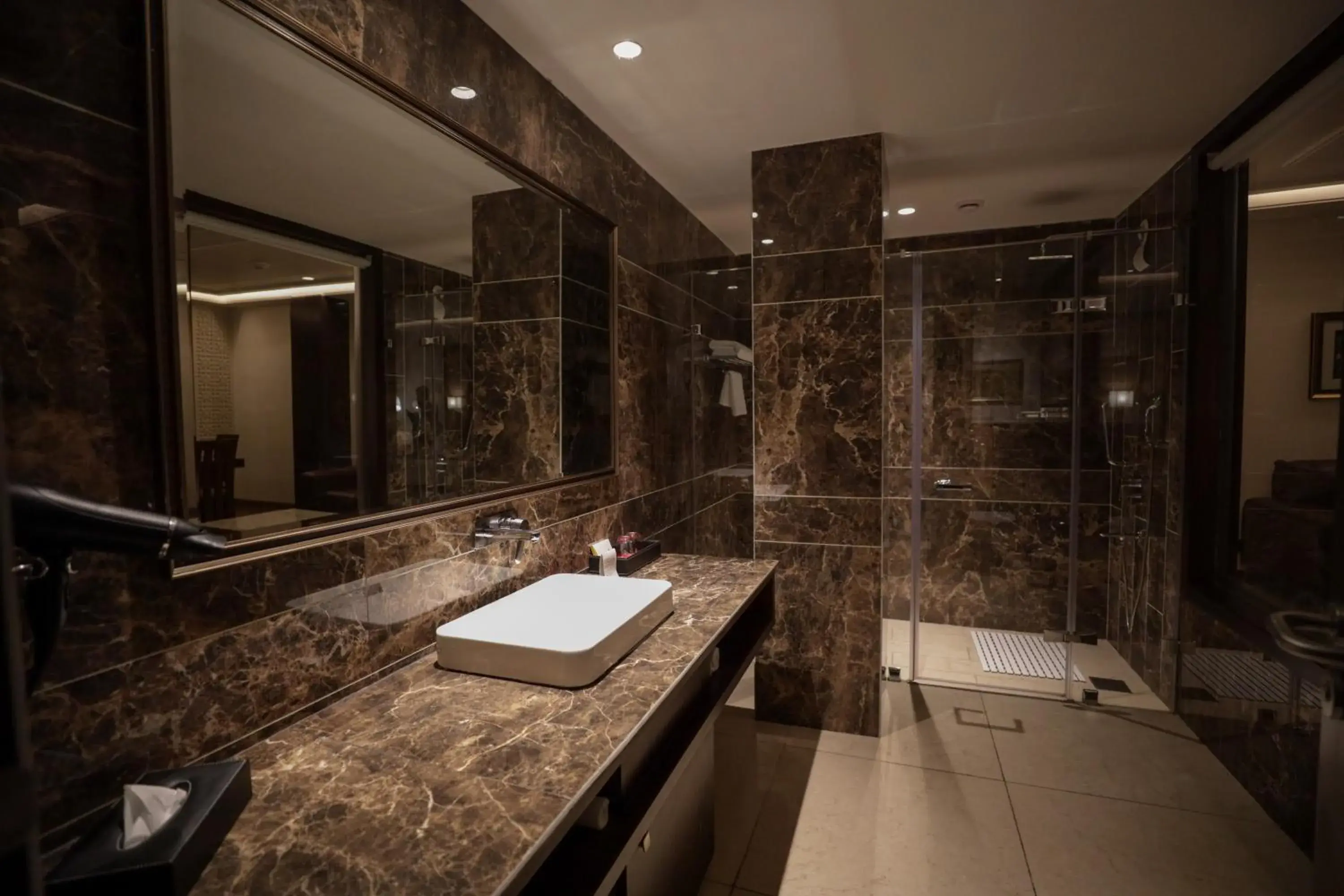 Bathroom in Ramada by Wyndham Kapurthala Bathroom in Ramada by Wyndham Kapurthala