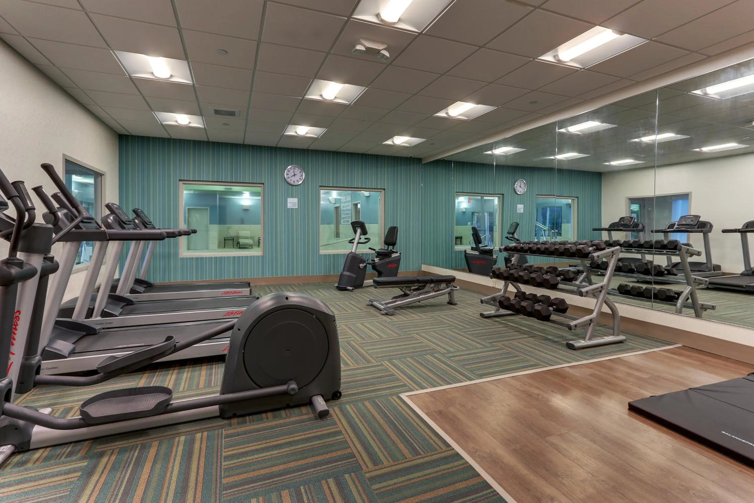 Fitness centre/facilities in Holiday Inn Express & Suites - Saugerties - Hudson Valley by IHG