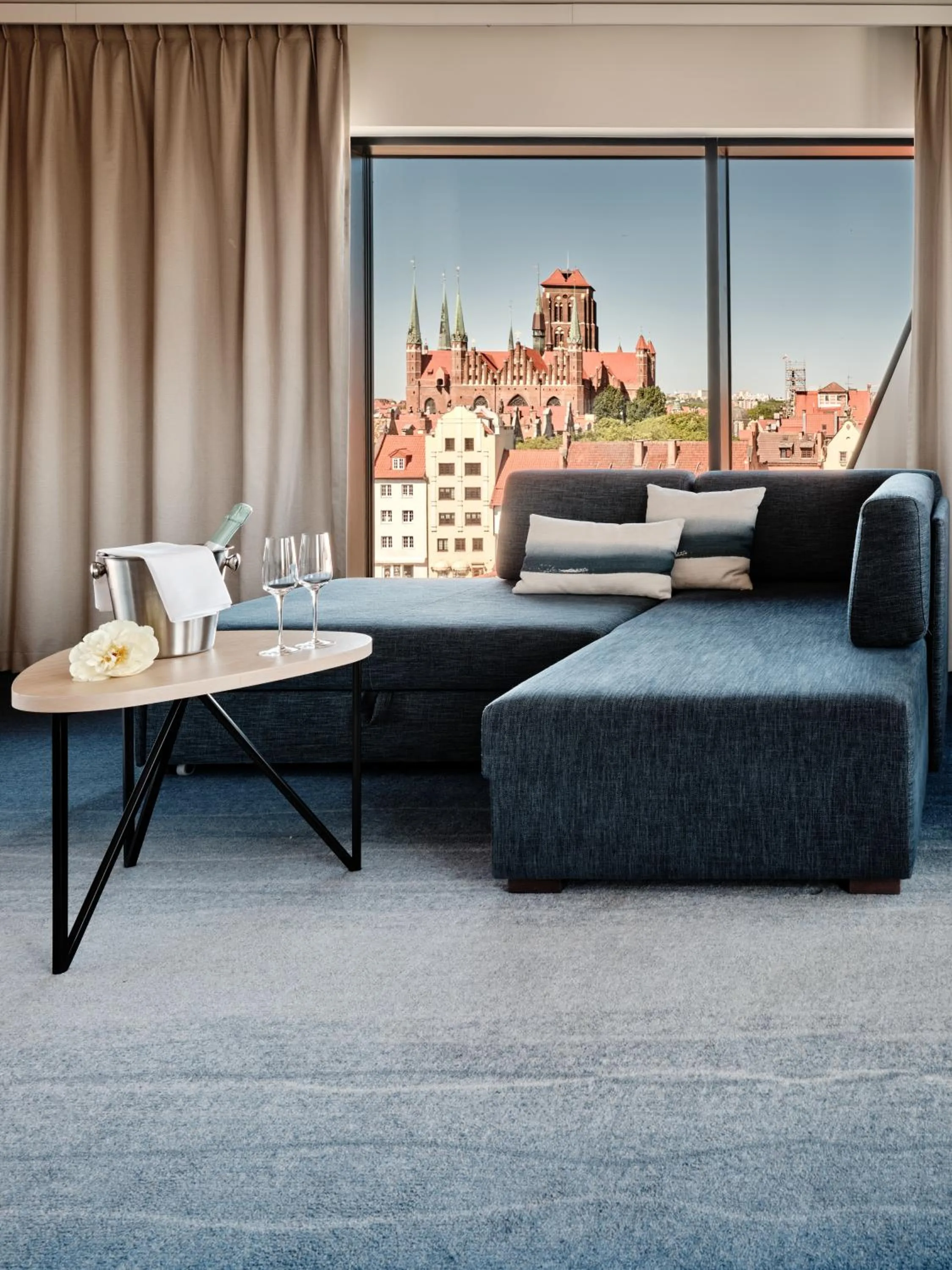 Seating area in Holiday Inn Gdansk - City Centre by IHG