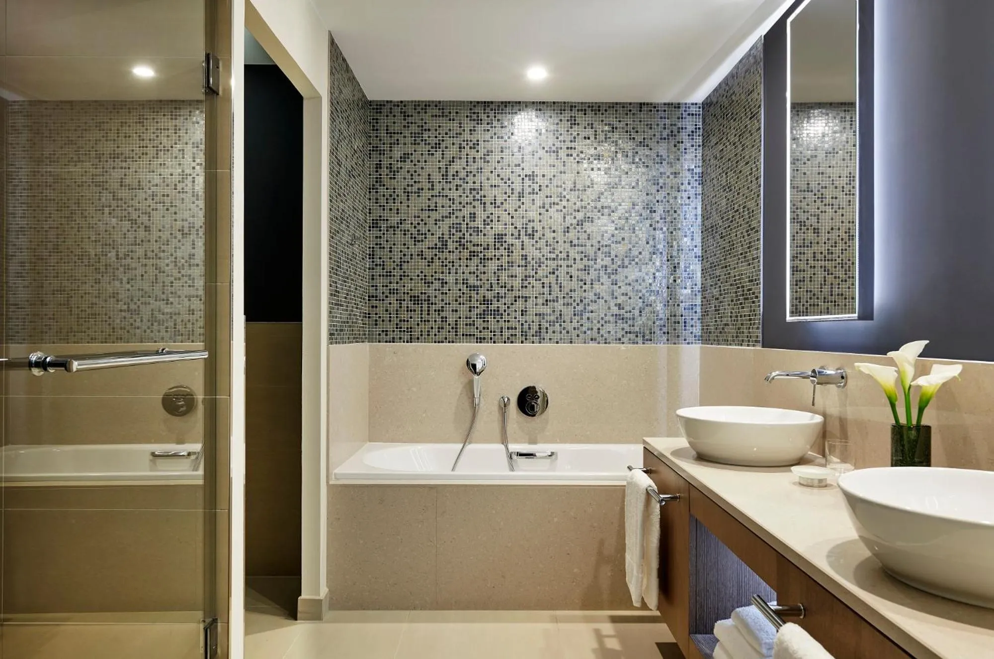 Shower in InterContinental Lyon - Hotel Dieu by IHG