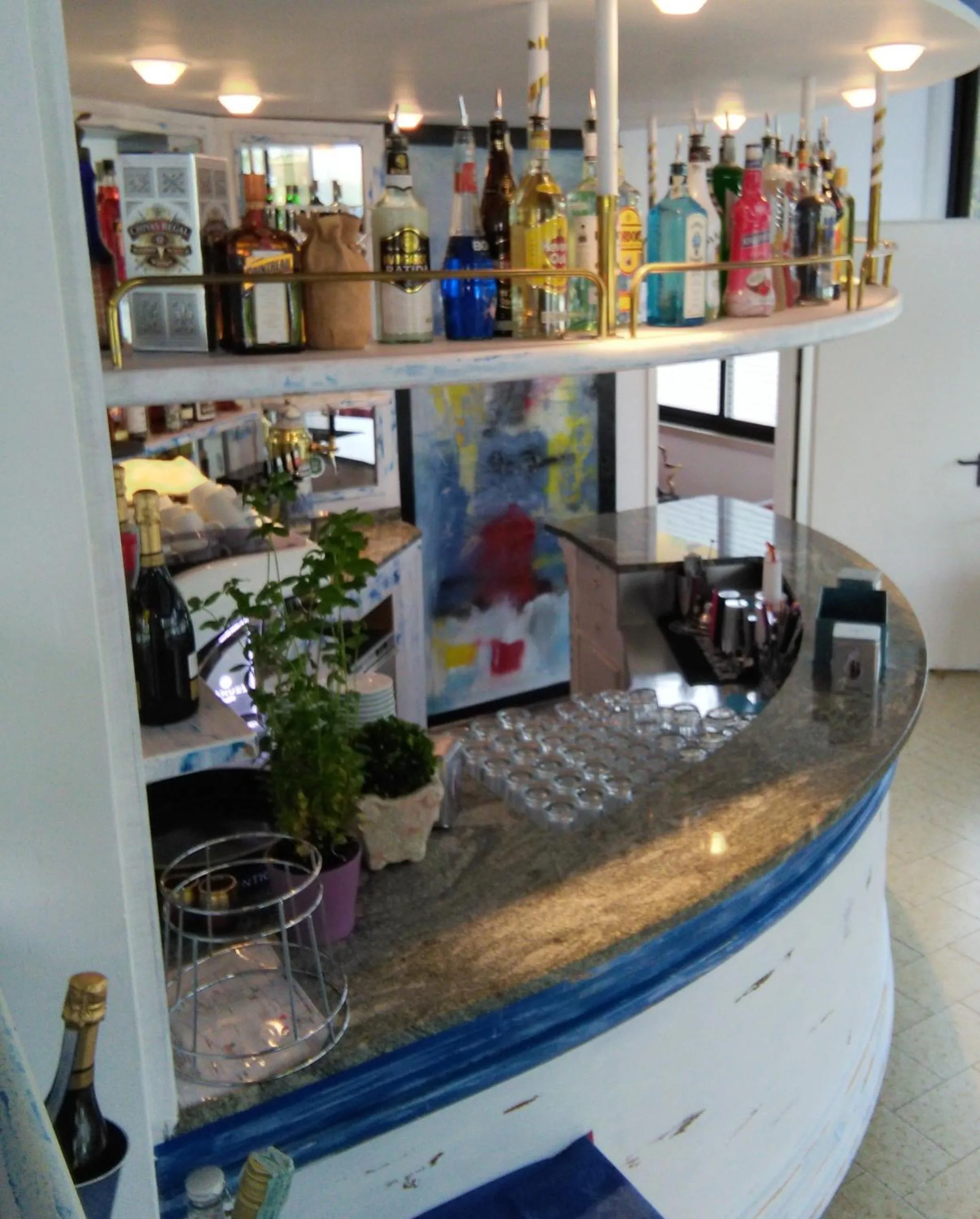 Lounge or bar, Lobby/Reception in Hotel Centrale