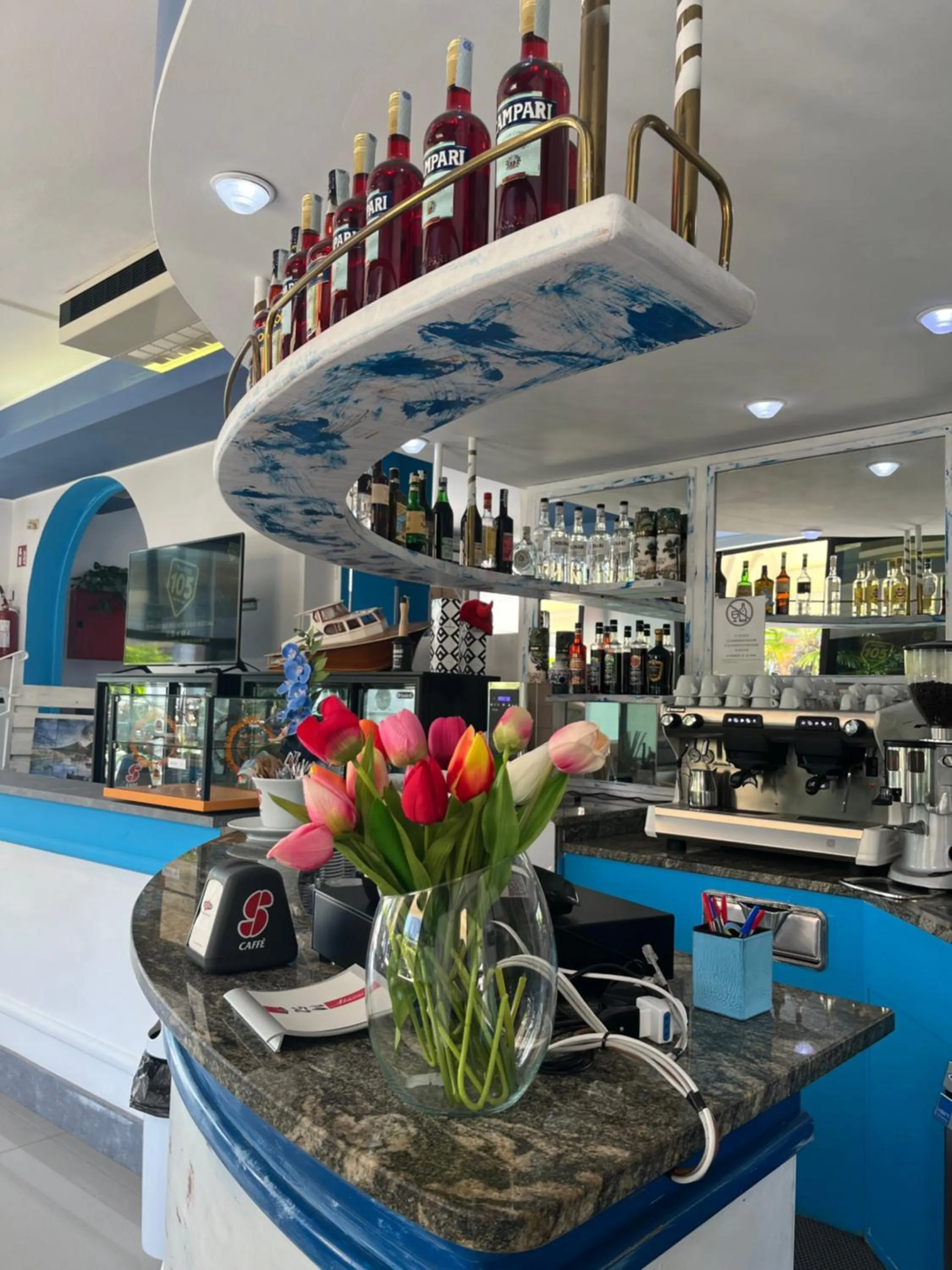 Lounge or bar in Hotel Centrale