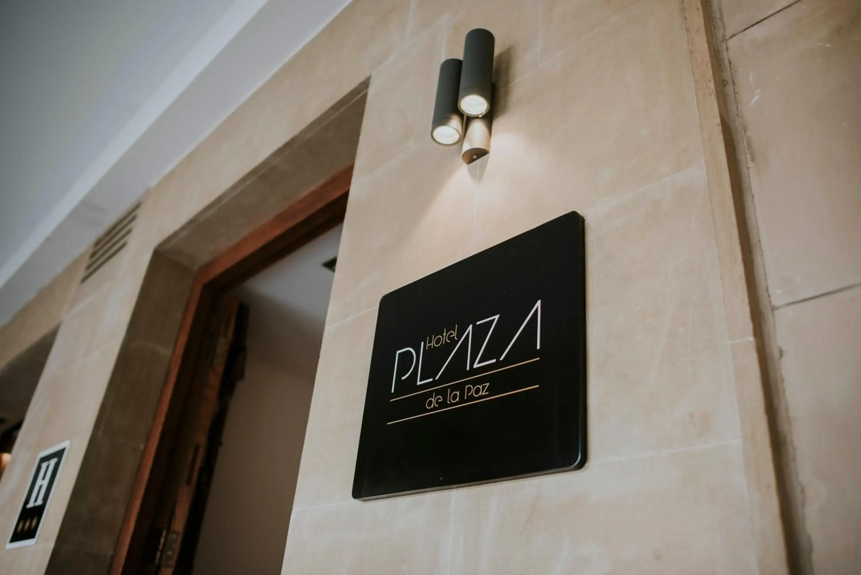 Property building in Hotel Plaza De La Paz Property building in Hotel Plaza De La Paz