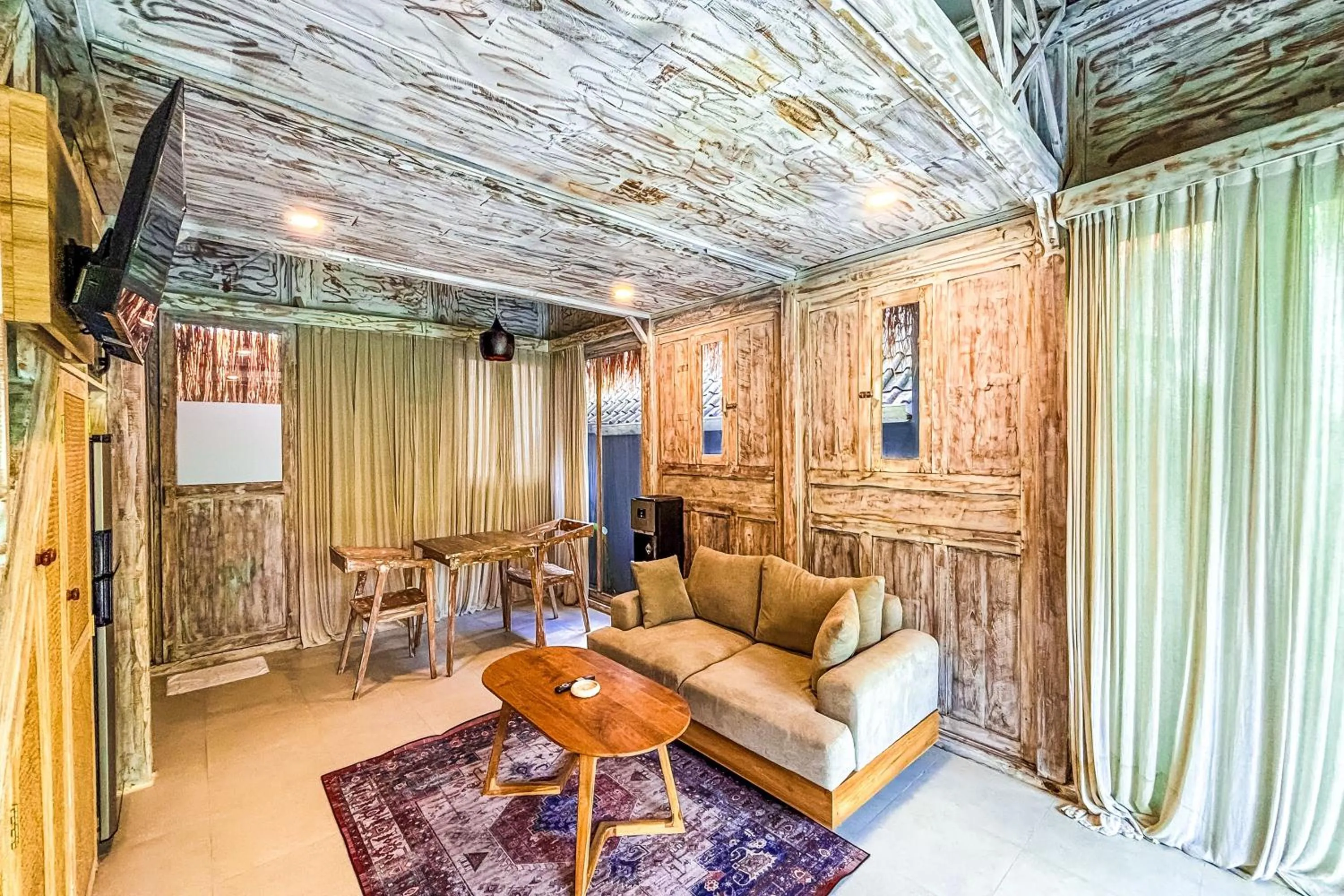 Living room in Villa Alisha Pererenan Canggu