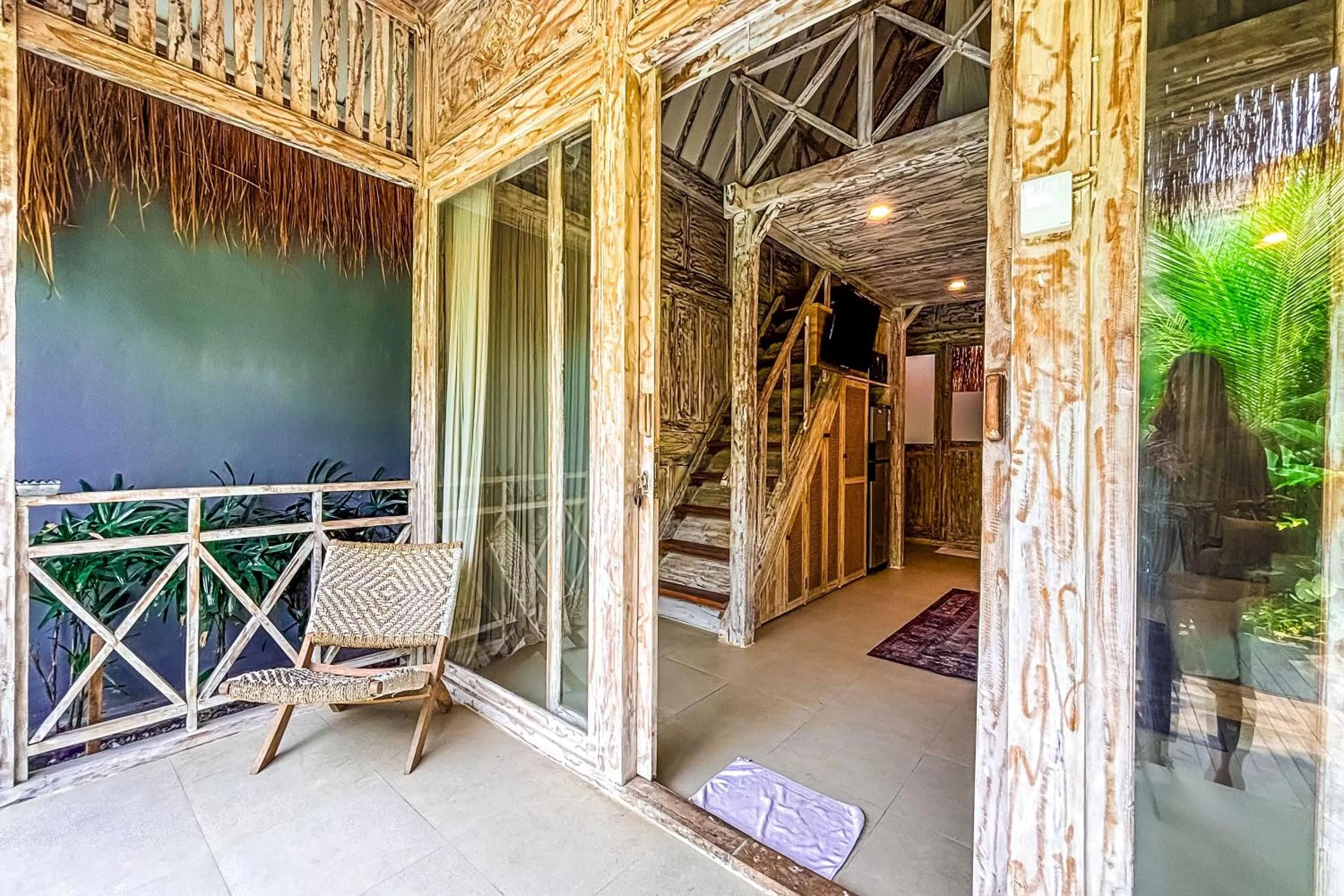 Balcony/Terrace in Villa Alisha Pererenan Canggu
