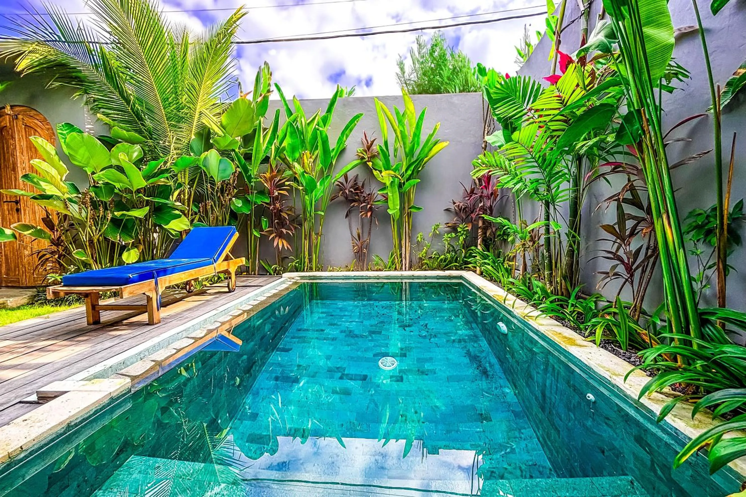 Swimming pool in Villa Alisha Pererenan Canggu