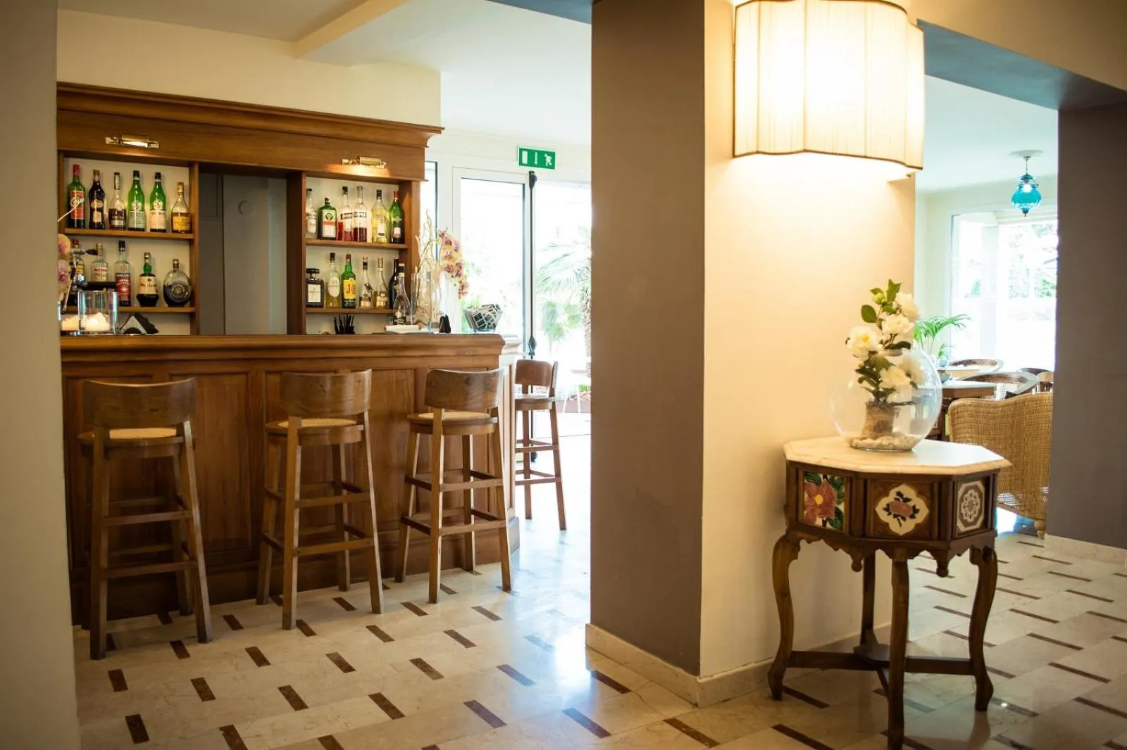 Lounge or bar in HOTEL TRIONFAL - Fronte Mare - Vicinissimi al Centro
