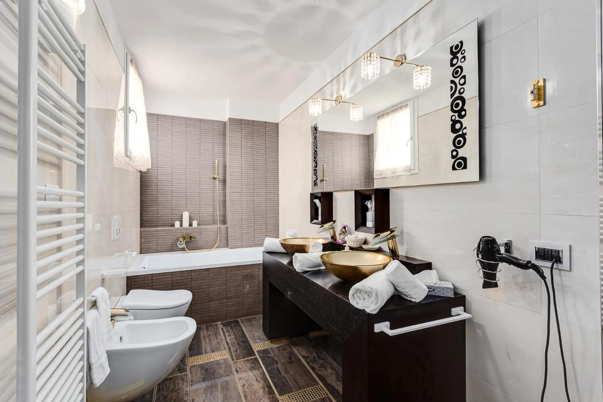 Bathroom in Hotel Buratti