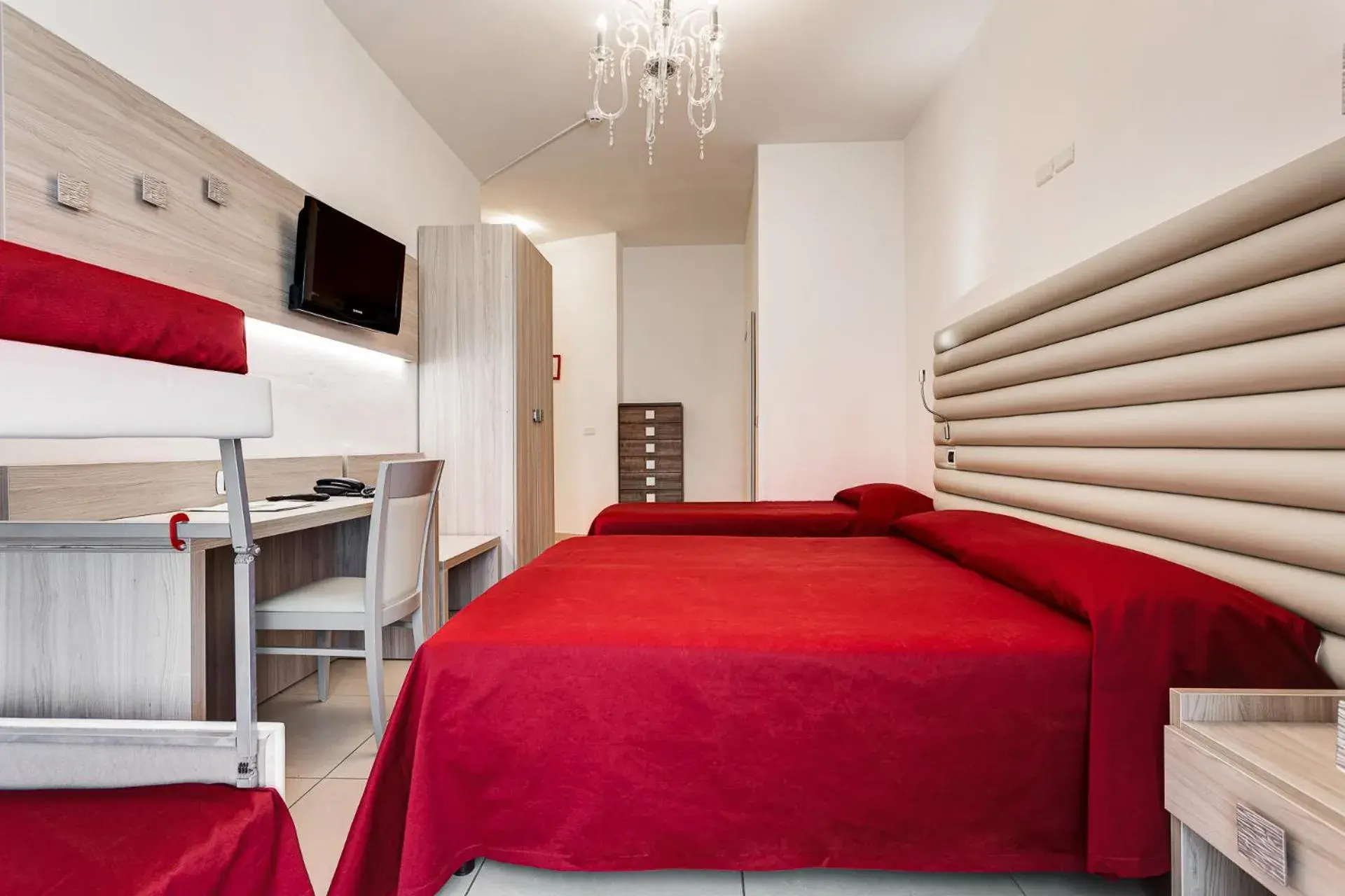 Bedroom, Bunk Bed in Hotel Buratti