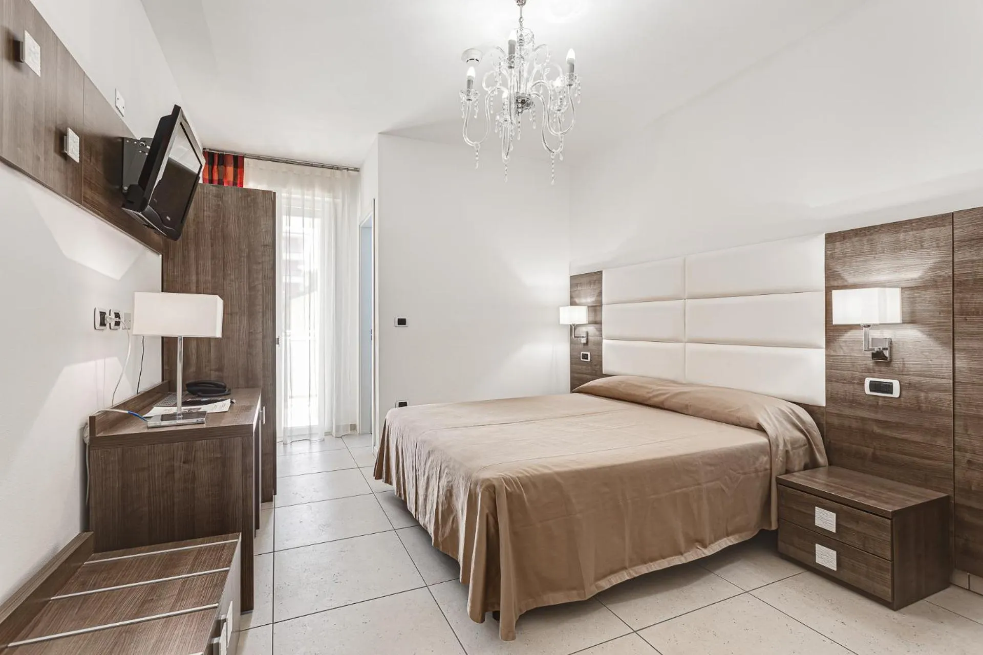 Bedroom, Bed in Hotel Buratti