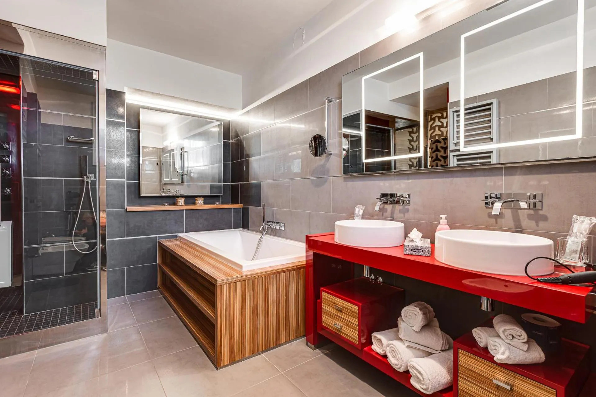 Bathroom in Hotel Buratti