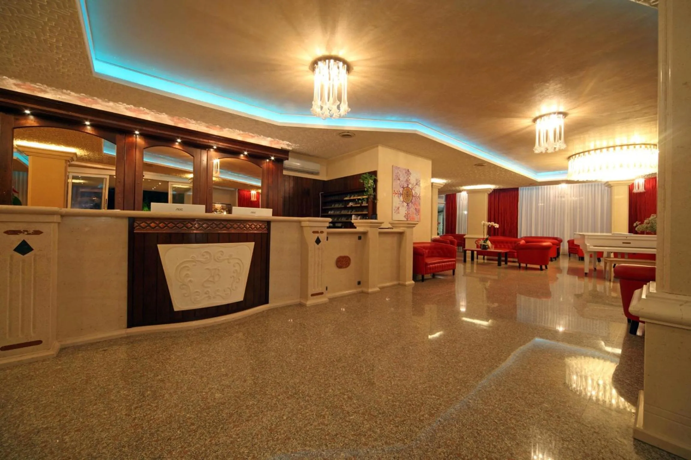 Lobby or reception in Hotel Buratti