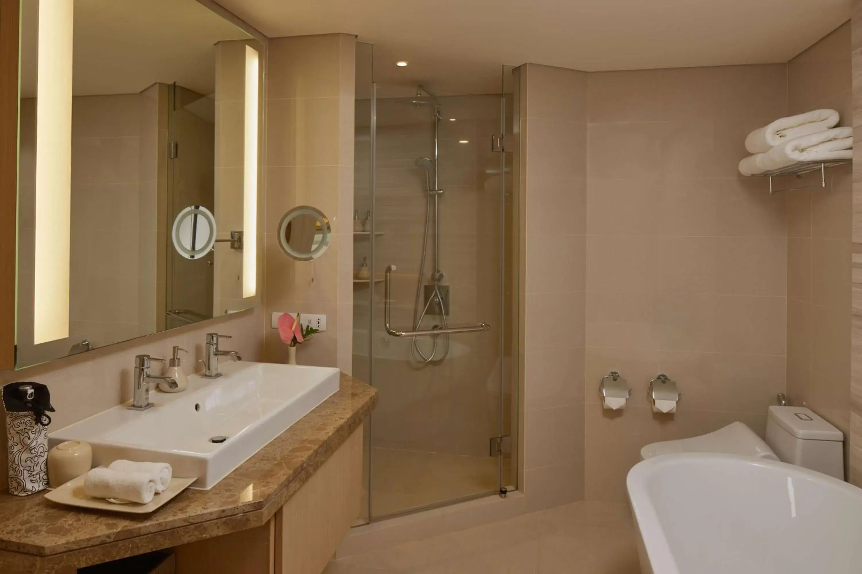 Bathroom in Banyan Tree Bangkok Bathroom in Banyan Tree Bangkok