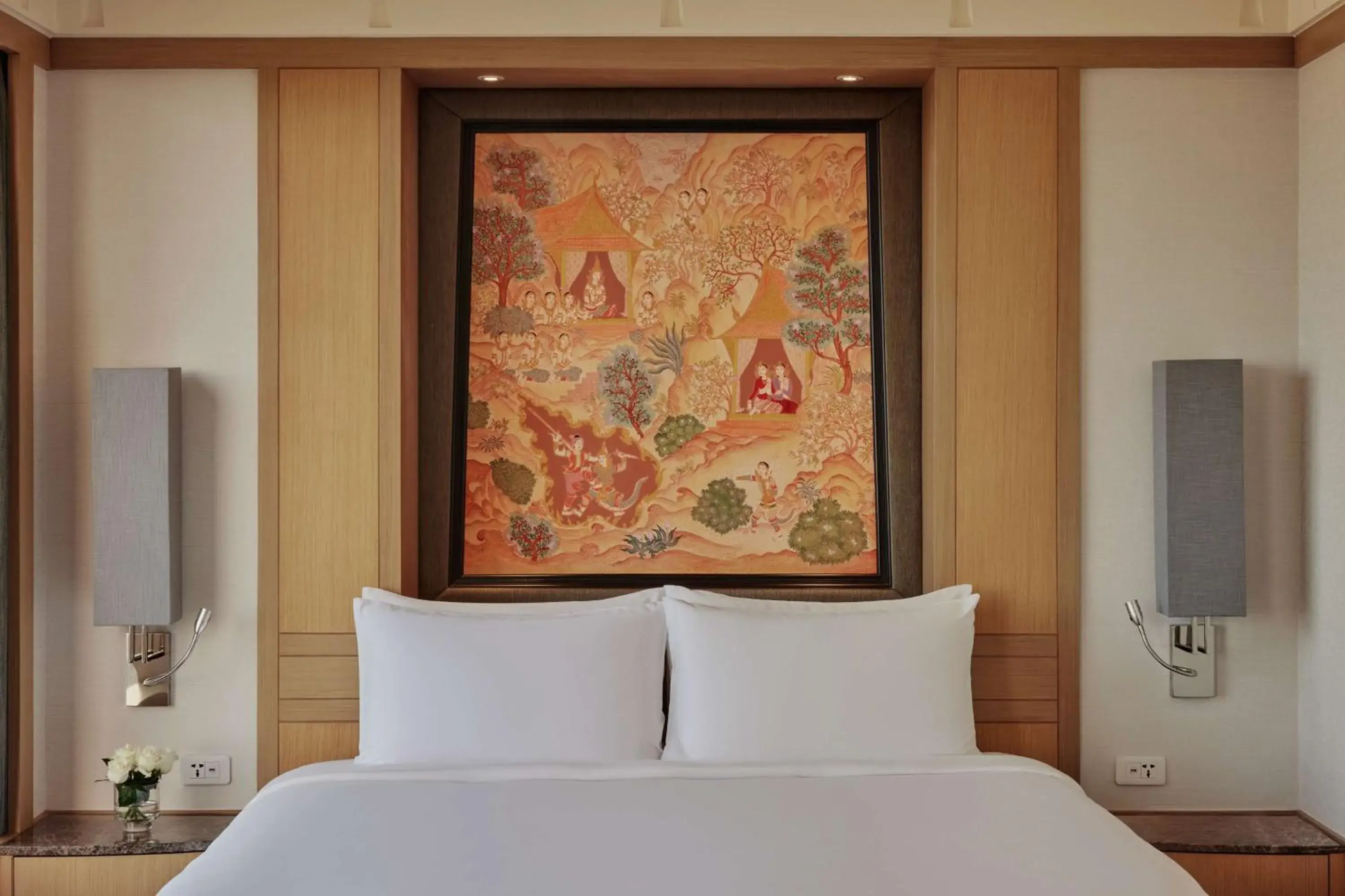 Bedroom, Bed in Banyan Tree Bangkok Bedroom, Bed in Banyan Tree Bangkok