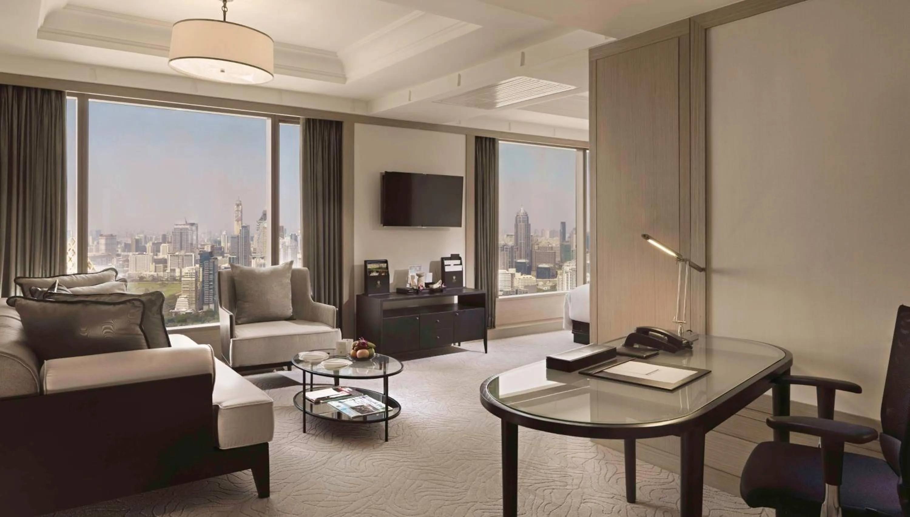 Bedroom in Banyan Tree Bangkok