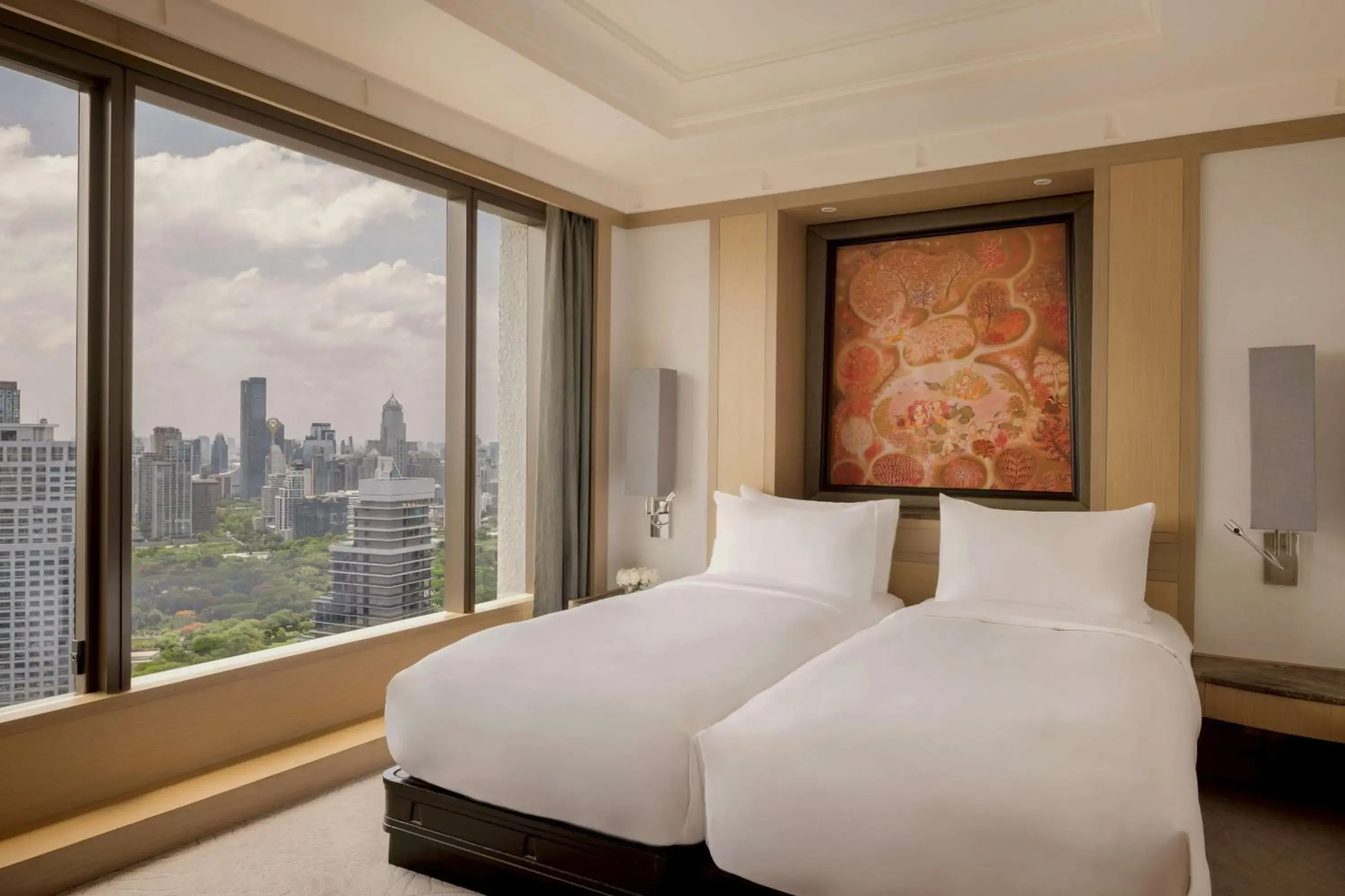 Bedroom, Bed in Banyan Tree Bangkok Bedroom, Bed in Banyan Tree Bangkok