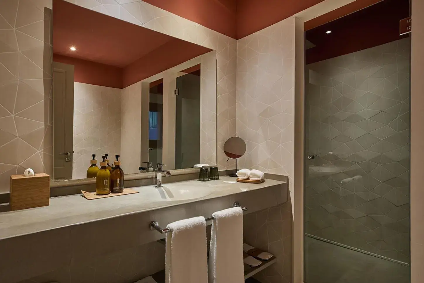 Bathroom in Calatrava Hotel Bathroom in Calatrava Hotel