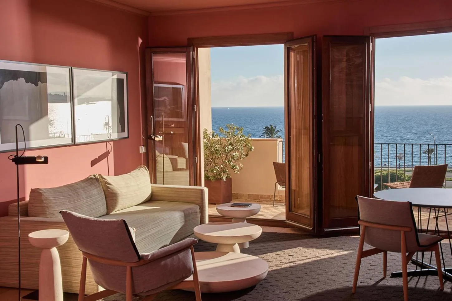 Living room in Calatrava Hotel